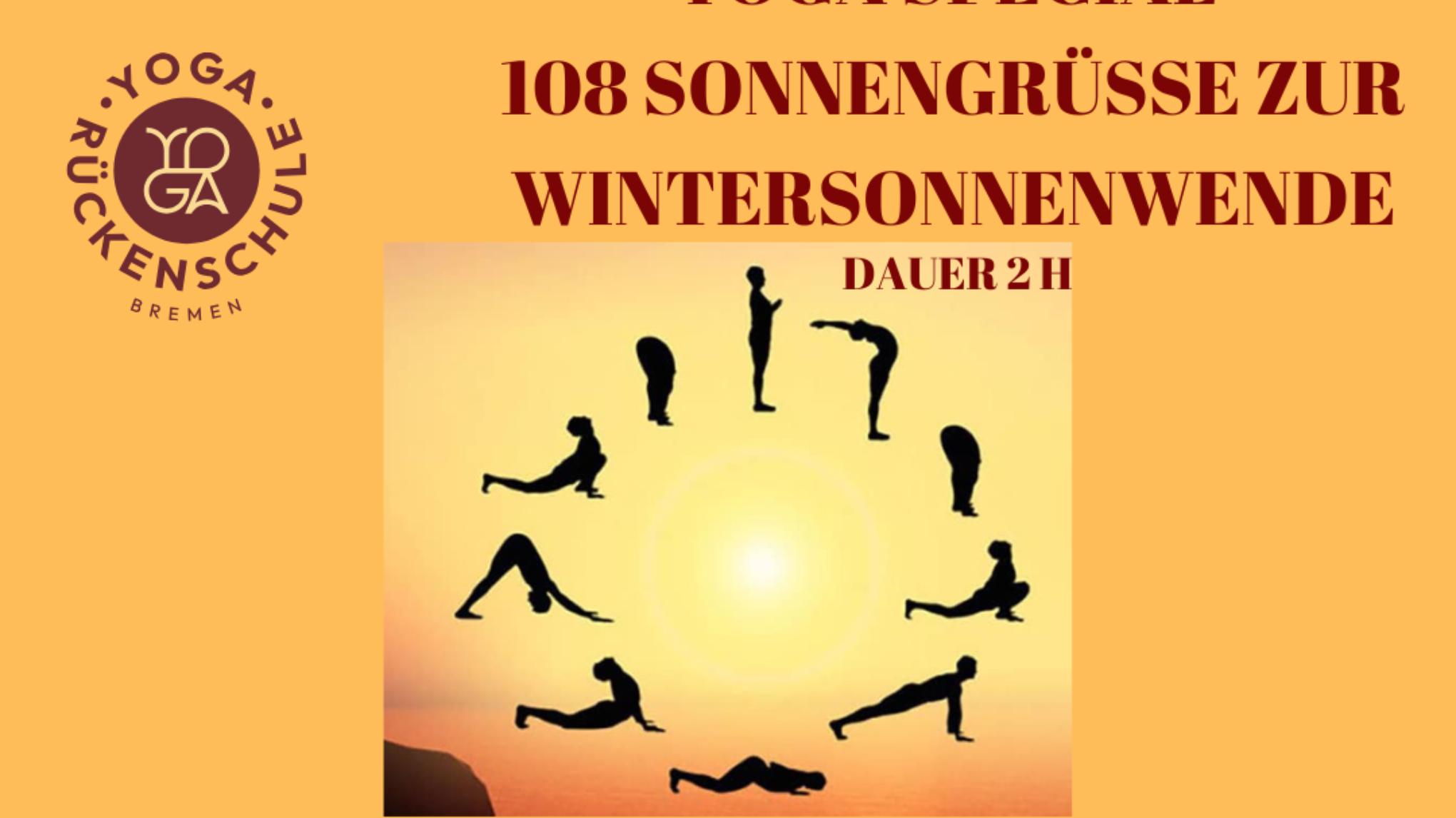 YOGA SPECIAL   108 Sonnengrüße zur Wintersonnenwende  (dauer 2 Stunden)