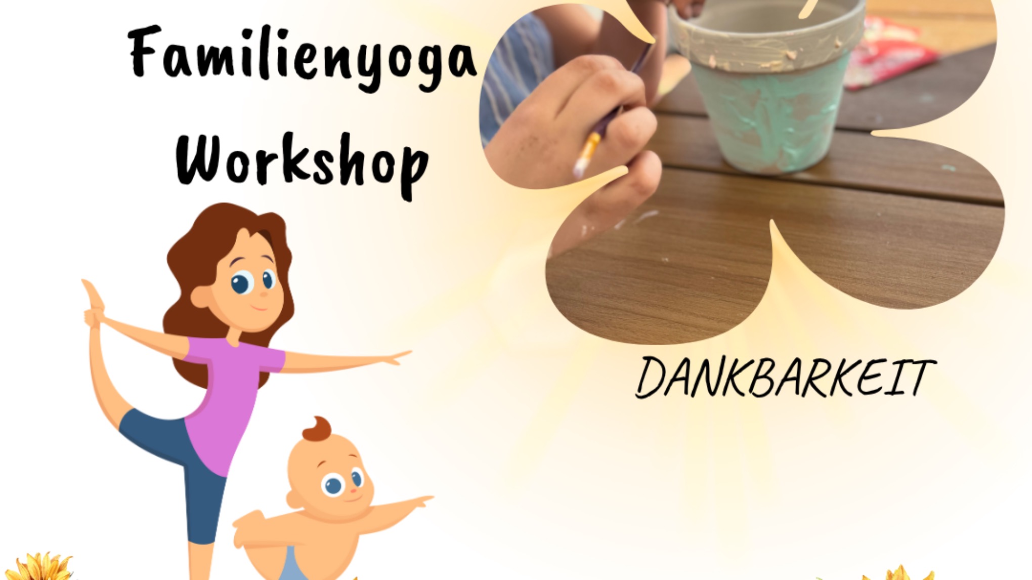 Familienyoga "Dankbarkeit" ab 2 Jahren