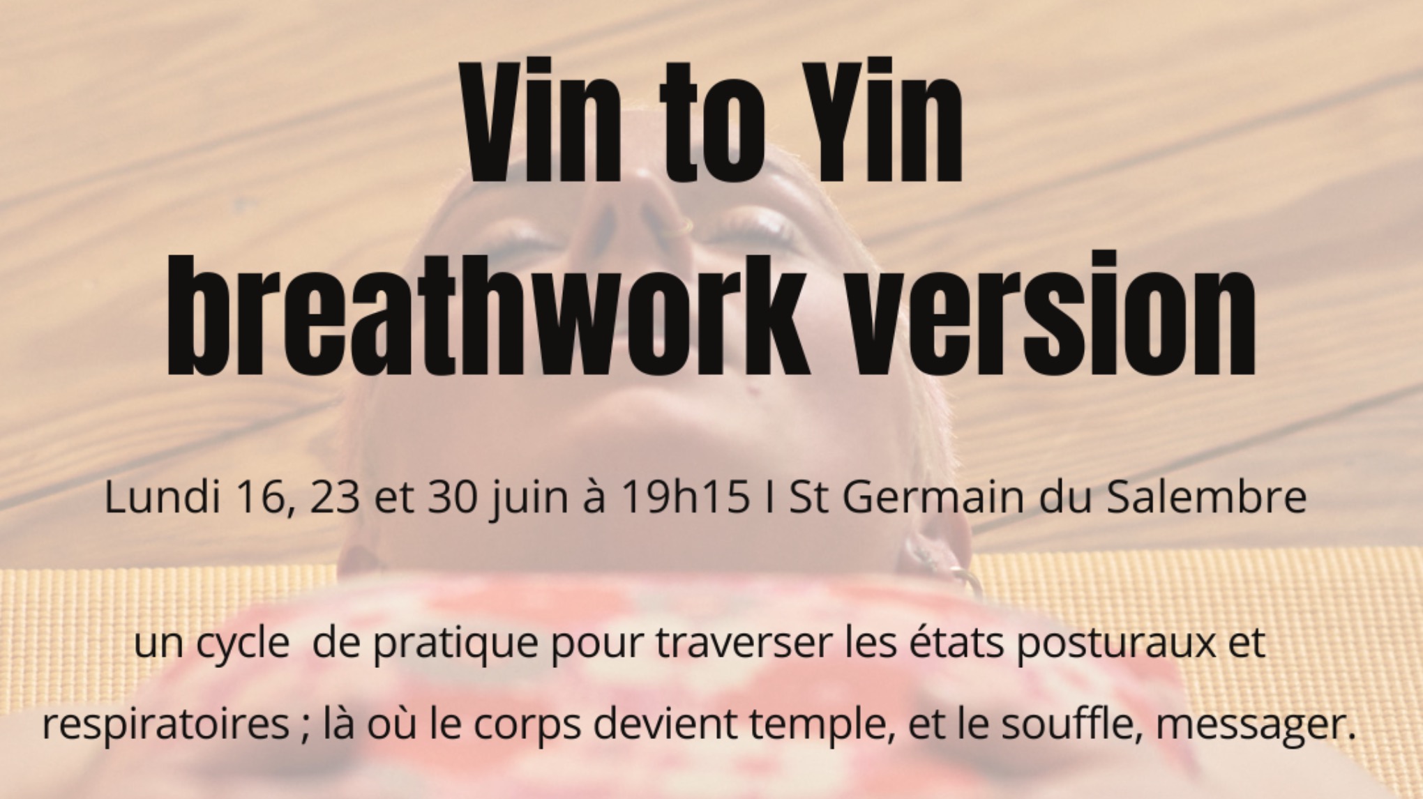 Vin to Yin - breathwork version