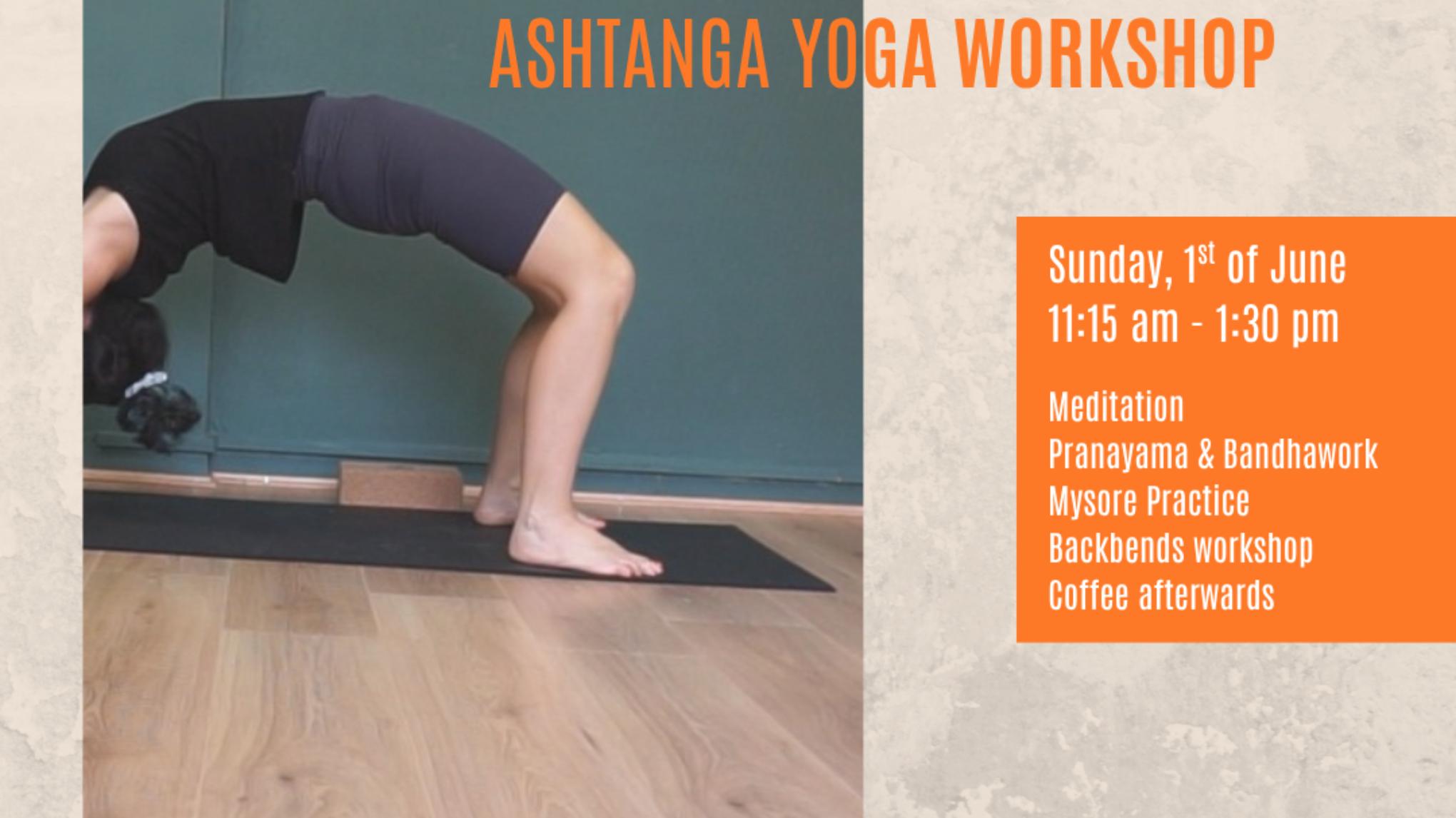 Share & Grow | Ashtanga Yoga - Backbends - Coffee