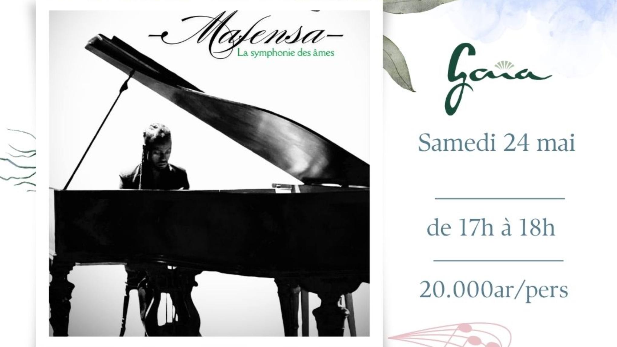 🎶✨ Concert Intuitif dans les jardins avec Mafensa 🎹🌿