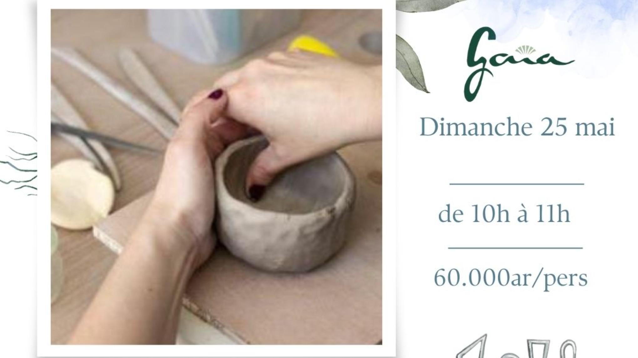 🧑‍🎨✨ Atelier Poterie avec Hasina 🌿