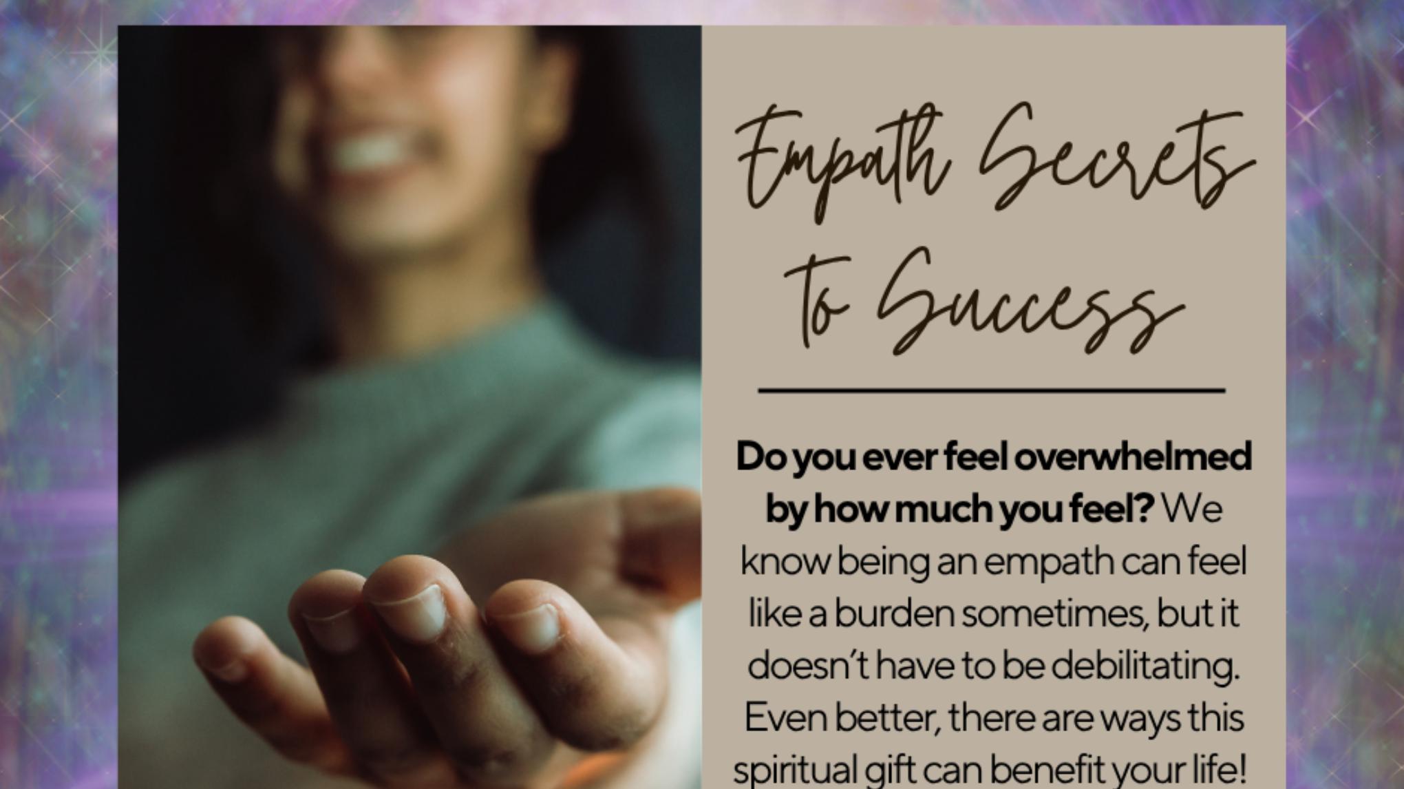 Summer w/ Spirit: Empath Secrets to Success Workshop