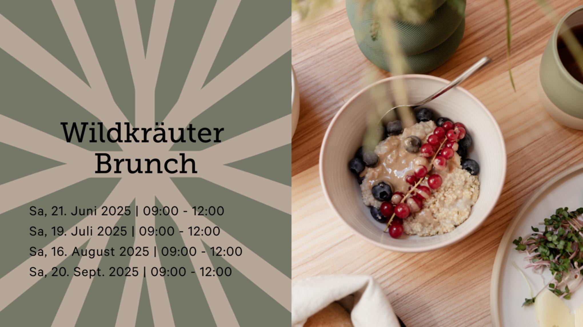 Wildkräuter Brunch