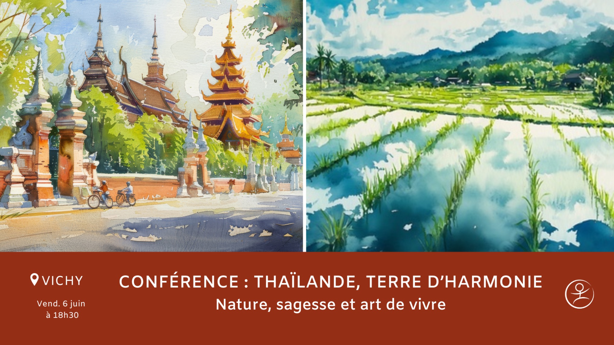 Conférence : Thaïlande, terre d’harmonie : nature, sagesse et art de vivre