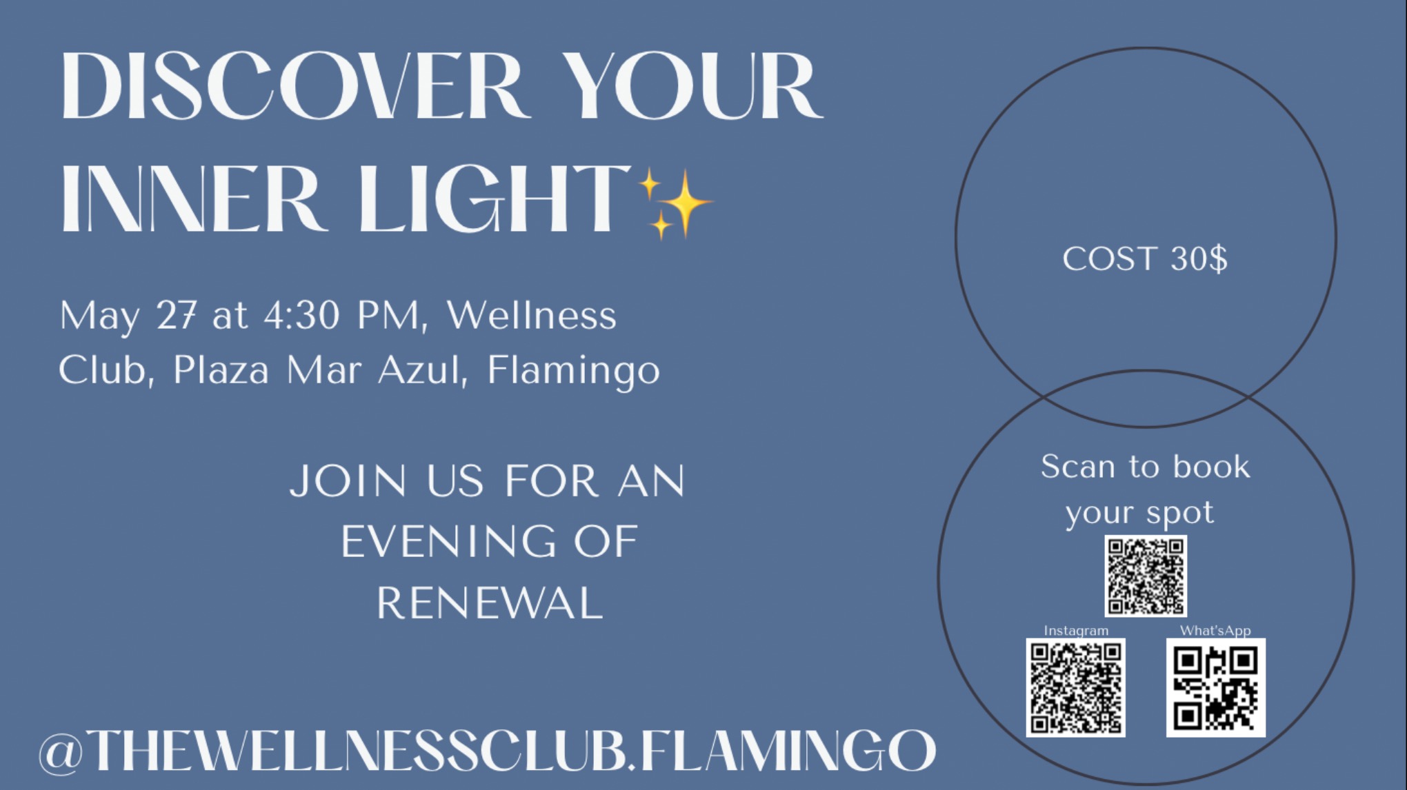 New Moon Ceremony in The Wellness Club