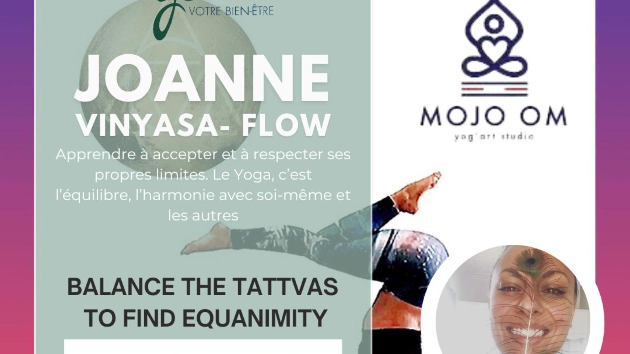 Atelier Yoga Balance the Tattvas - avec Joanne