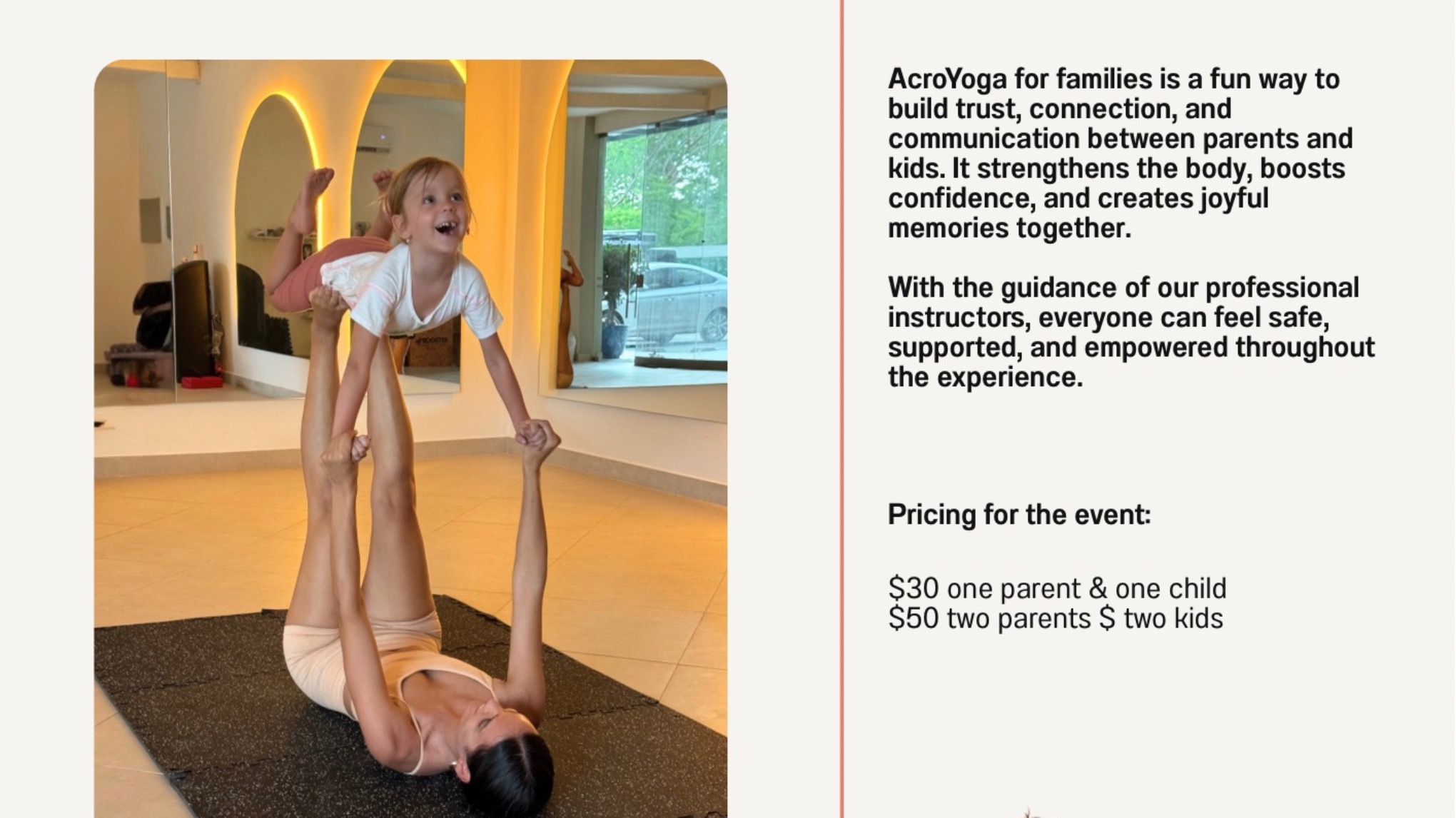 Family Acro Yoga