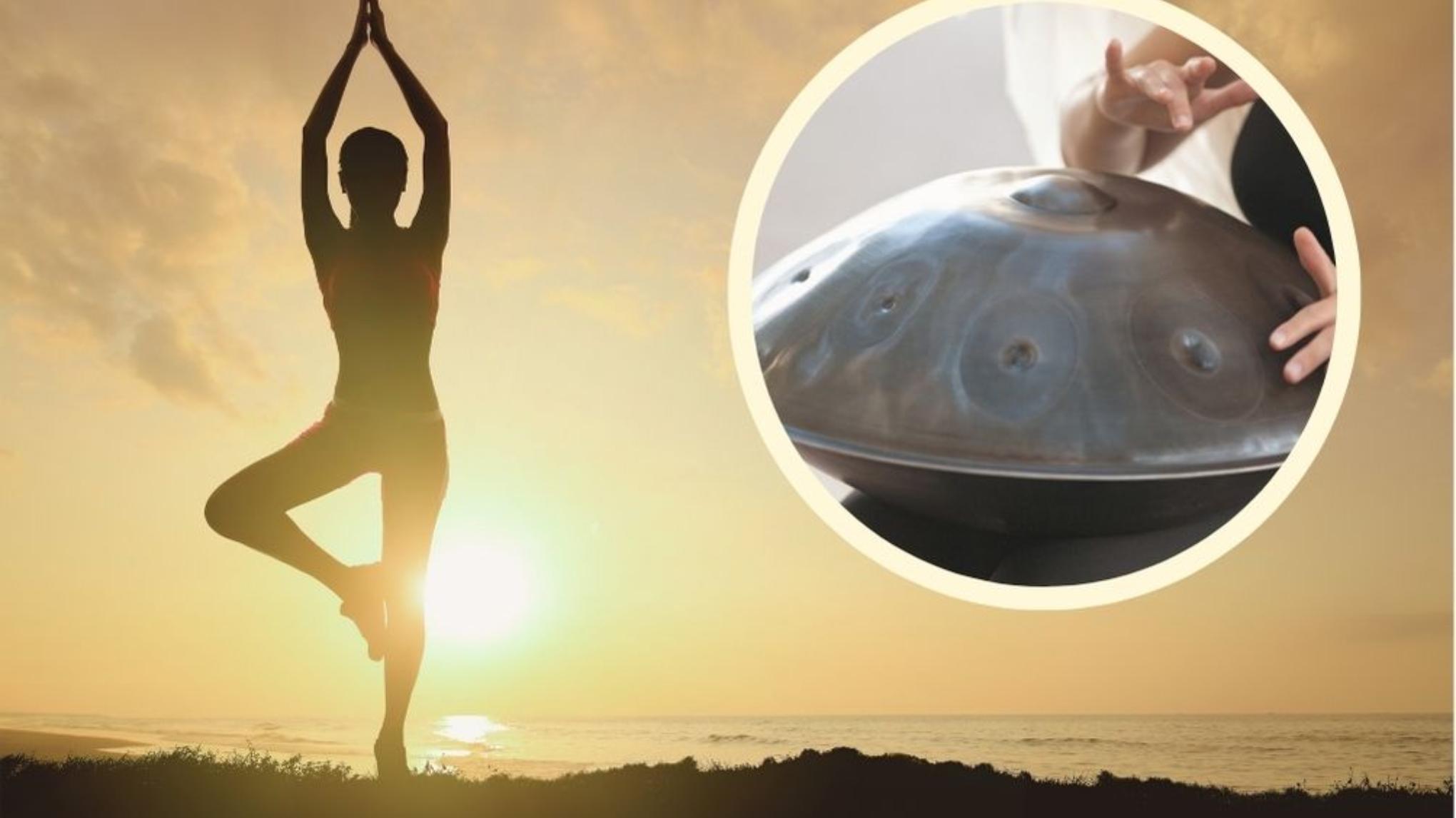 AUSGEBUCHT! Sunset-Yoga | mit Handpan-Live-Musik & After-Party