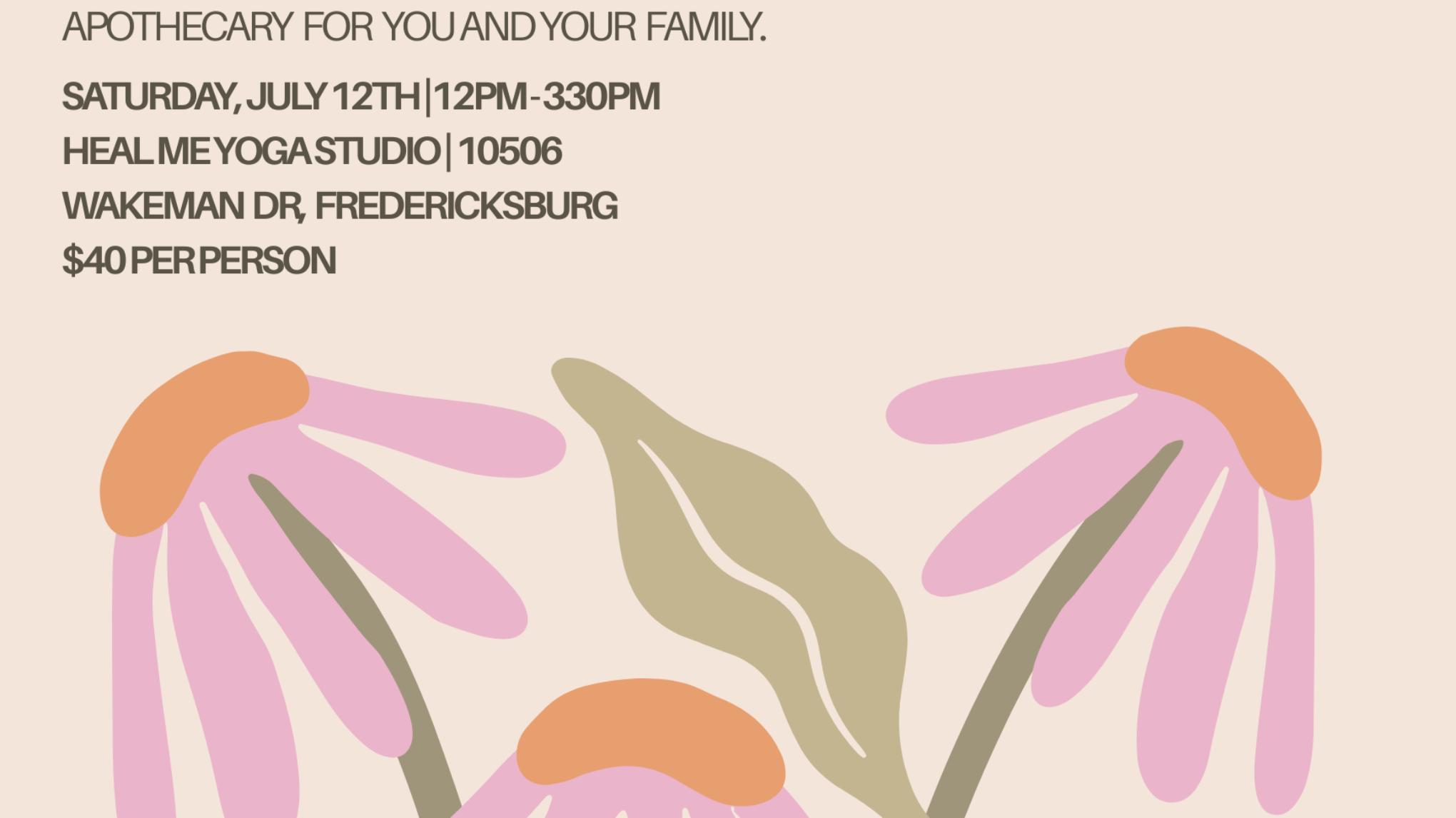 Herbal Medicine Making 101 Workshop