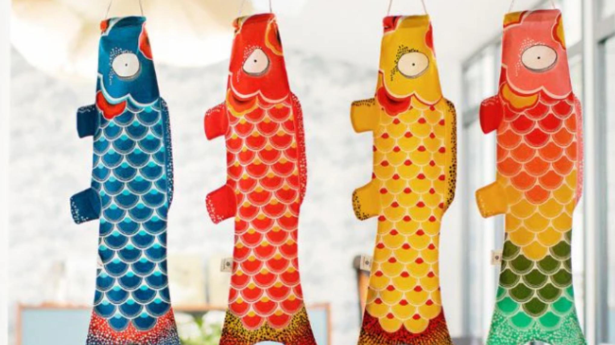 Yoga Nature Kids _ Création d’un poisson porte-bonheur