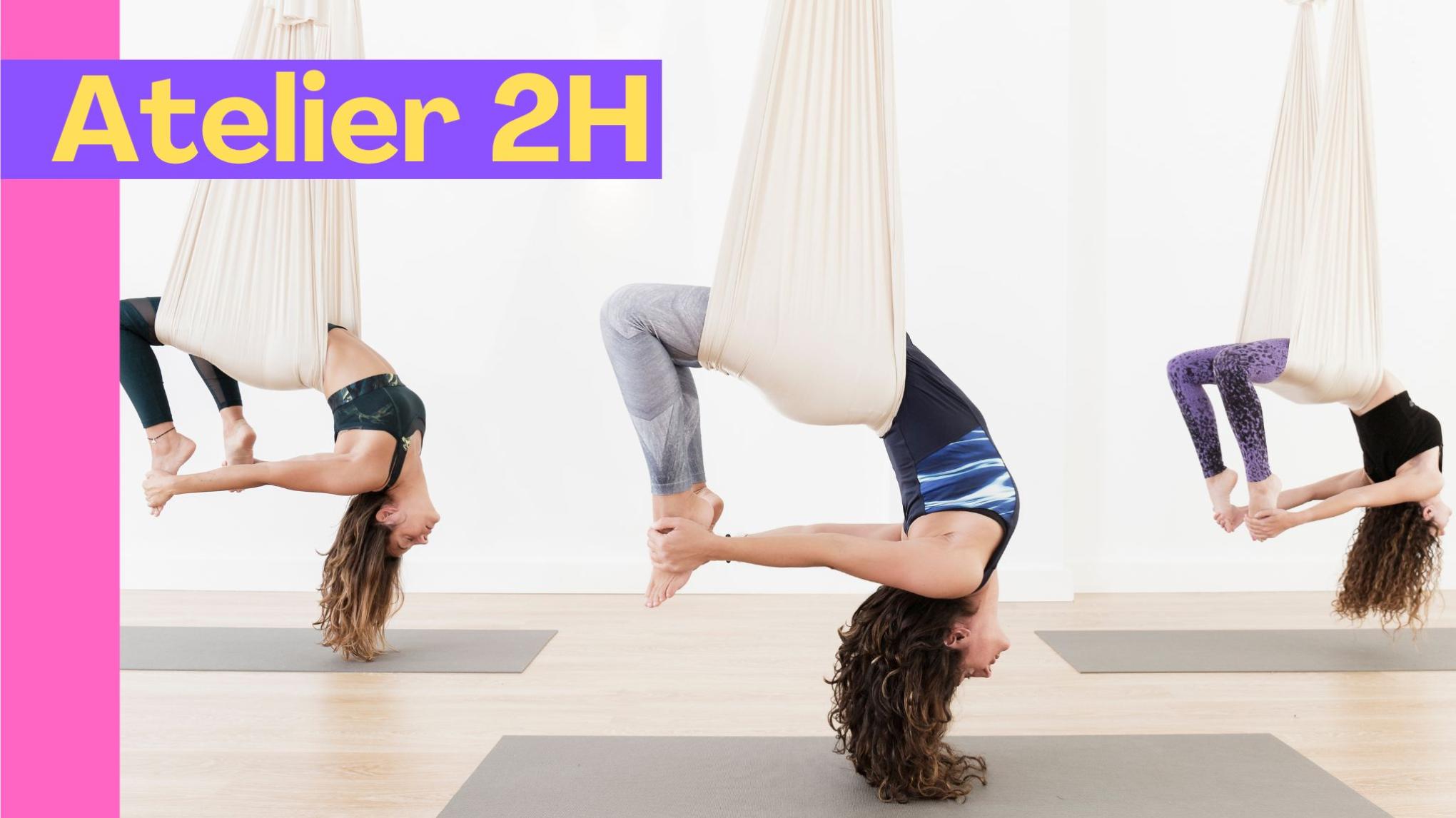 Atelier 2h Découverte yoga aérien -Septembre