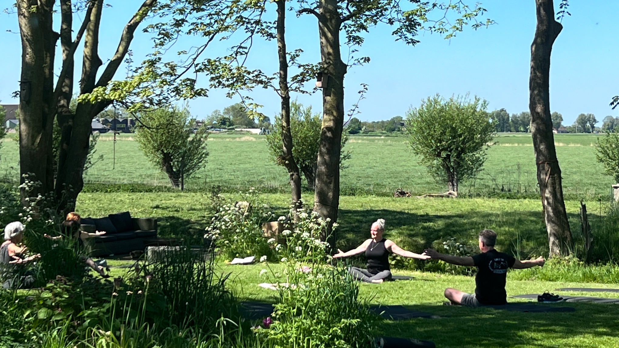 Yoga @Vreedebest met live muziek