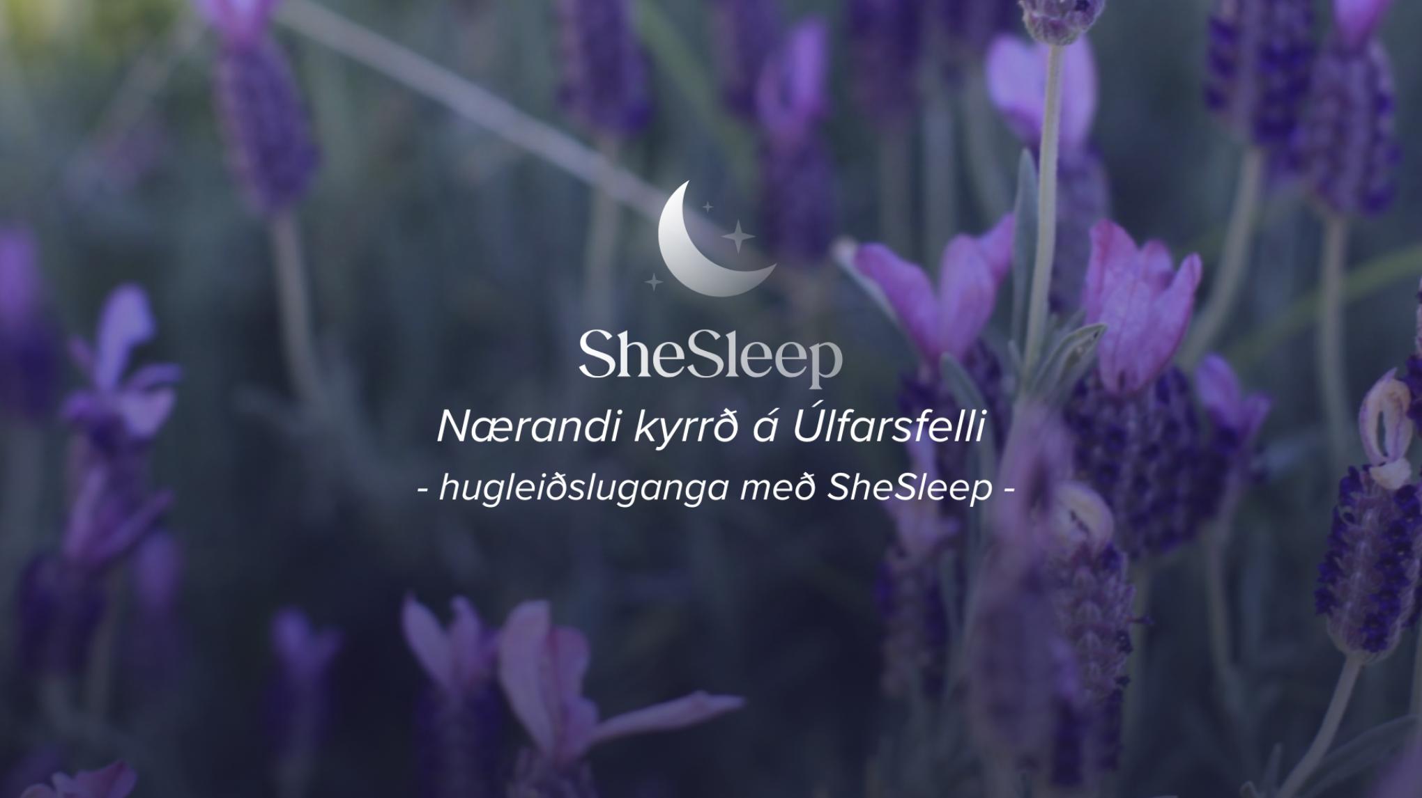 AFLÝST !! ⛰️ Nærandi kyrrð á Úlfarsfelli með SheSleep ⛰️