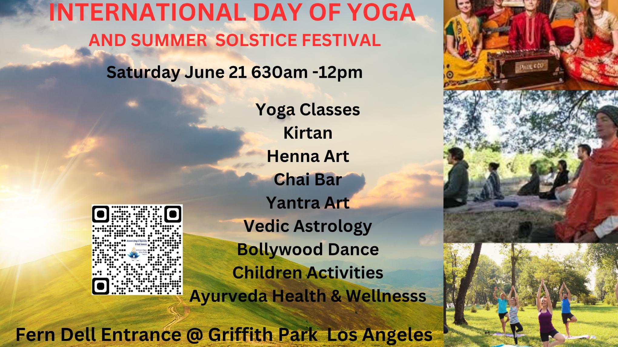 International Day of Yoga Festival at The Park