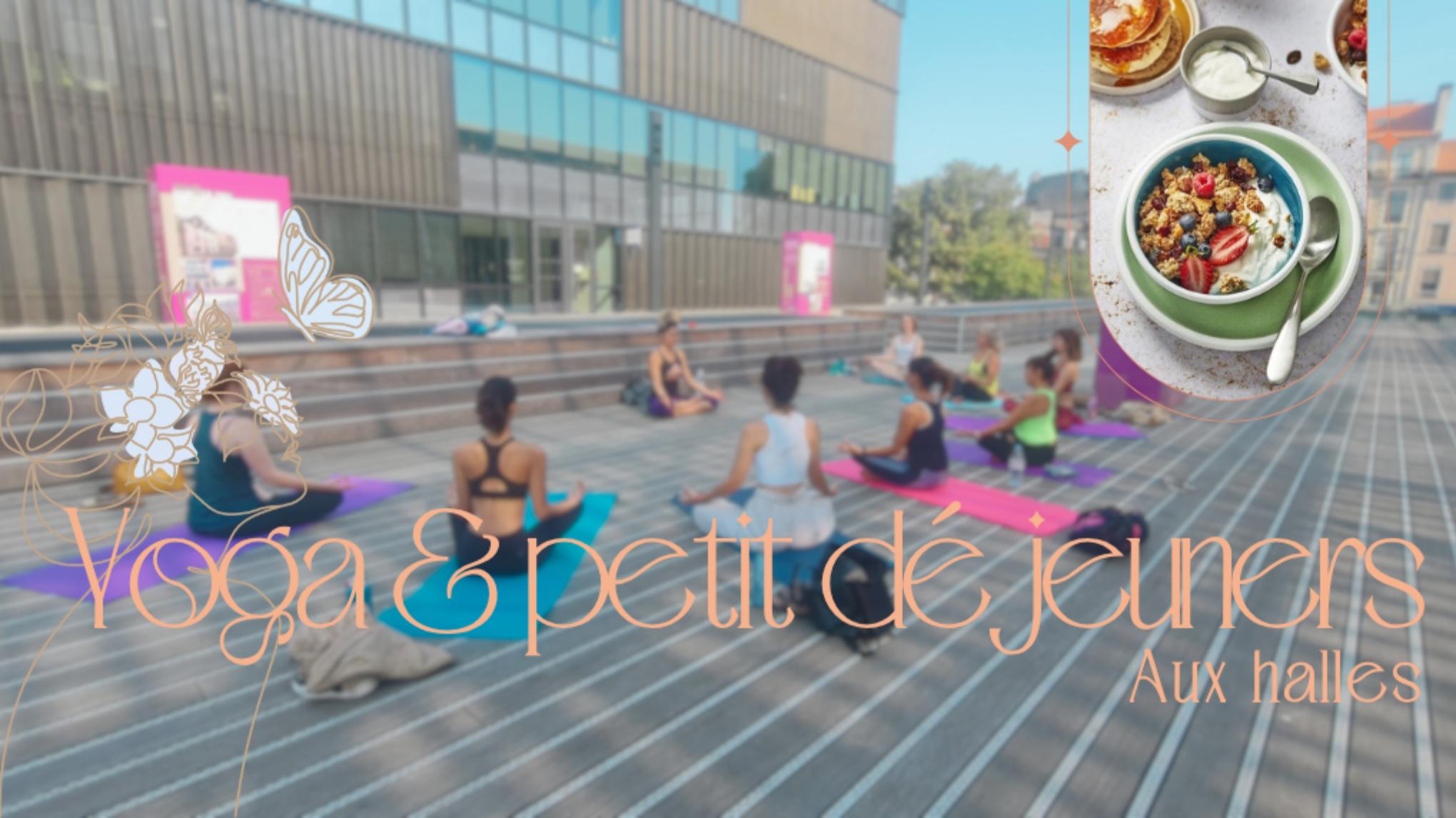 Yoga & petit déjeuner aux halles de Pau