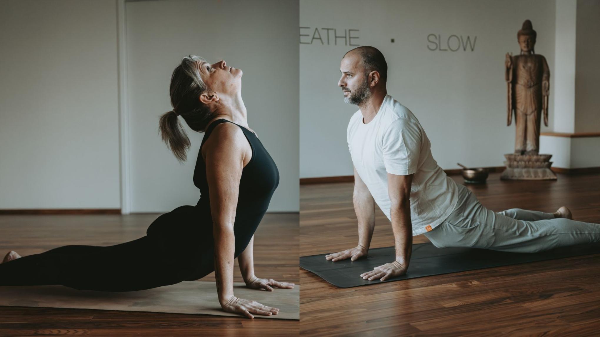 Les bases communes du Vinyasa et de l'Ashtanga avec Arno et Elsa (Z)