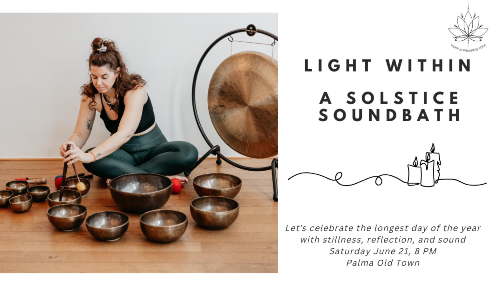 Summer Solstice - Candlelight Soundbath Palma Old Town (donation based)