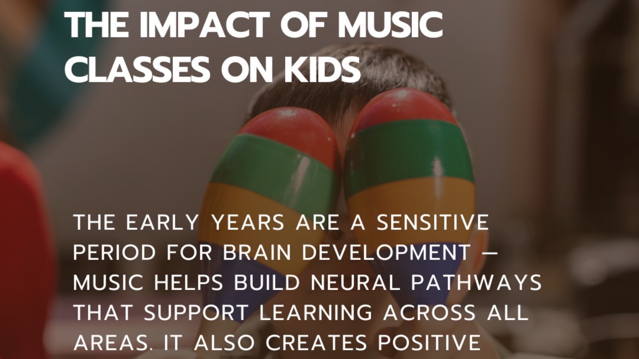 Music & Art for children (1 to 6 years old)