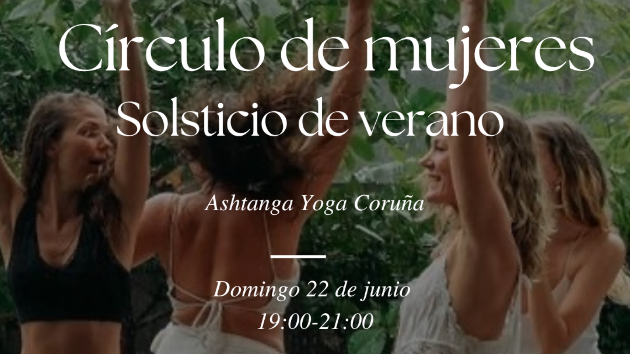 Círculo de mujeres solsticio de verano