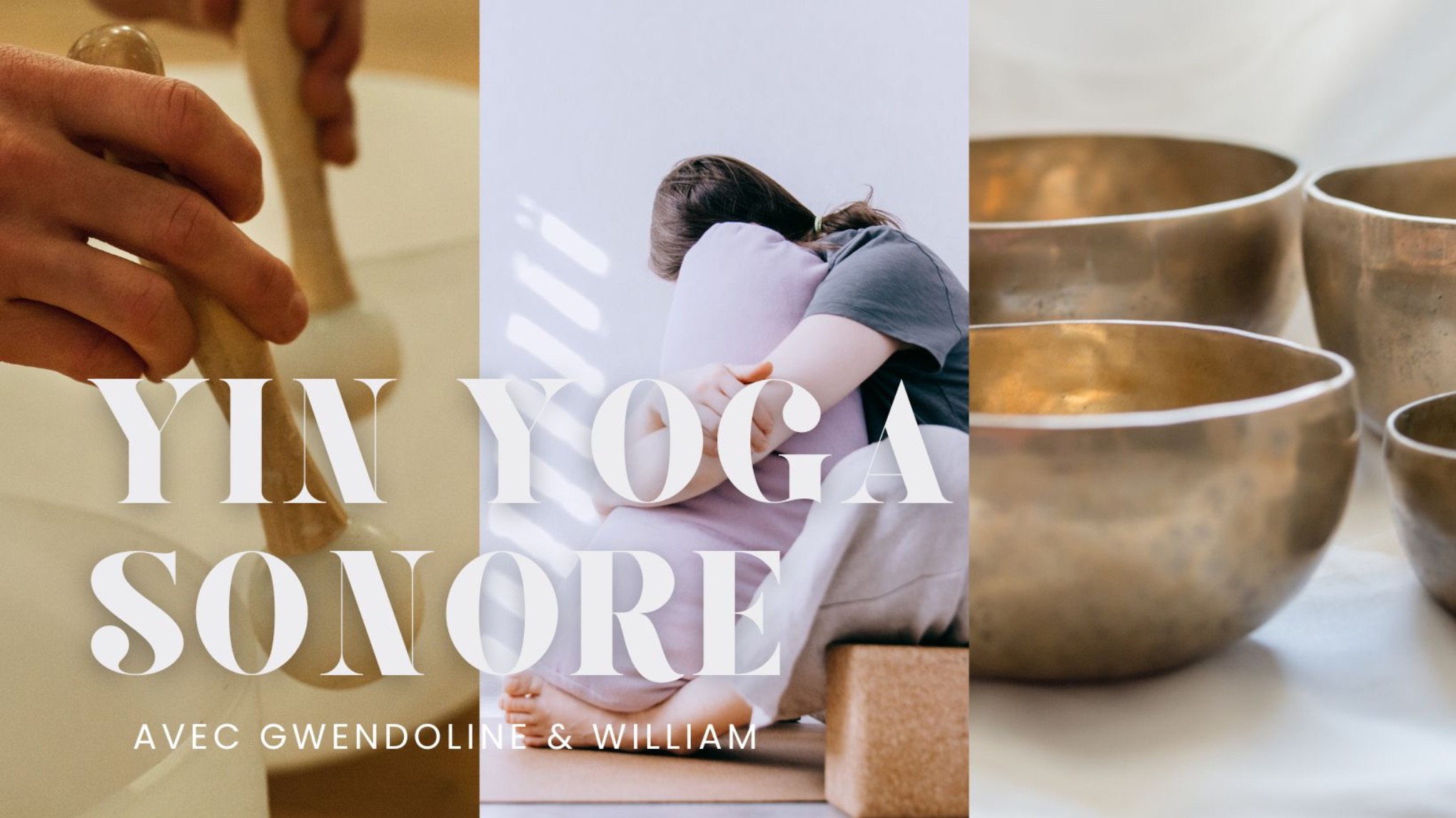 Yin Yoga Sonore avec William & Gwendoline