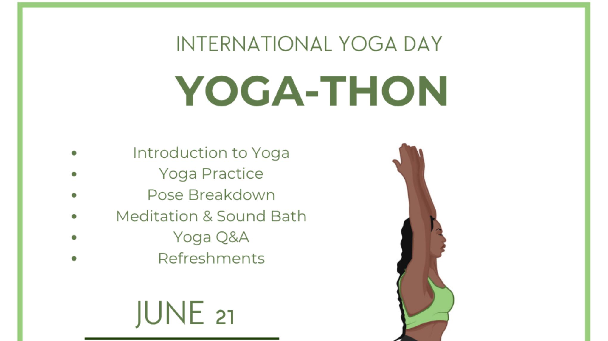 International Yoga Day YOGA-THON [Donation-Based]