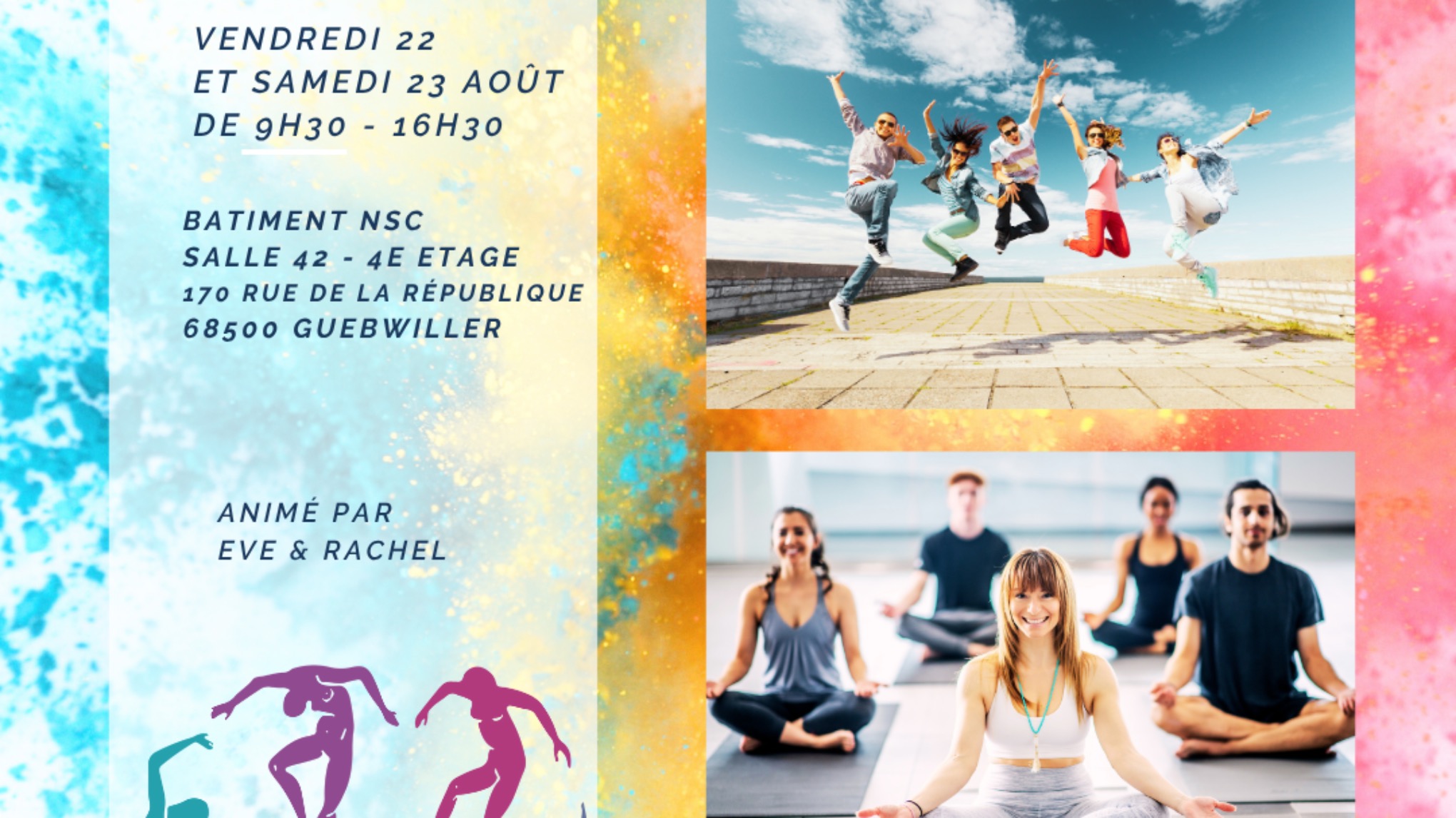 Stage  2 jours - Yoga Danse