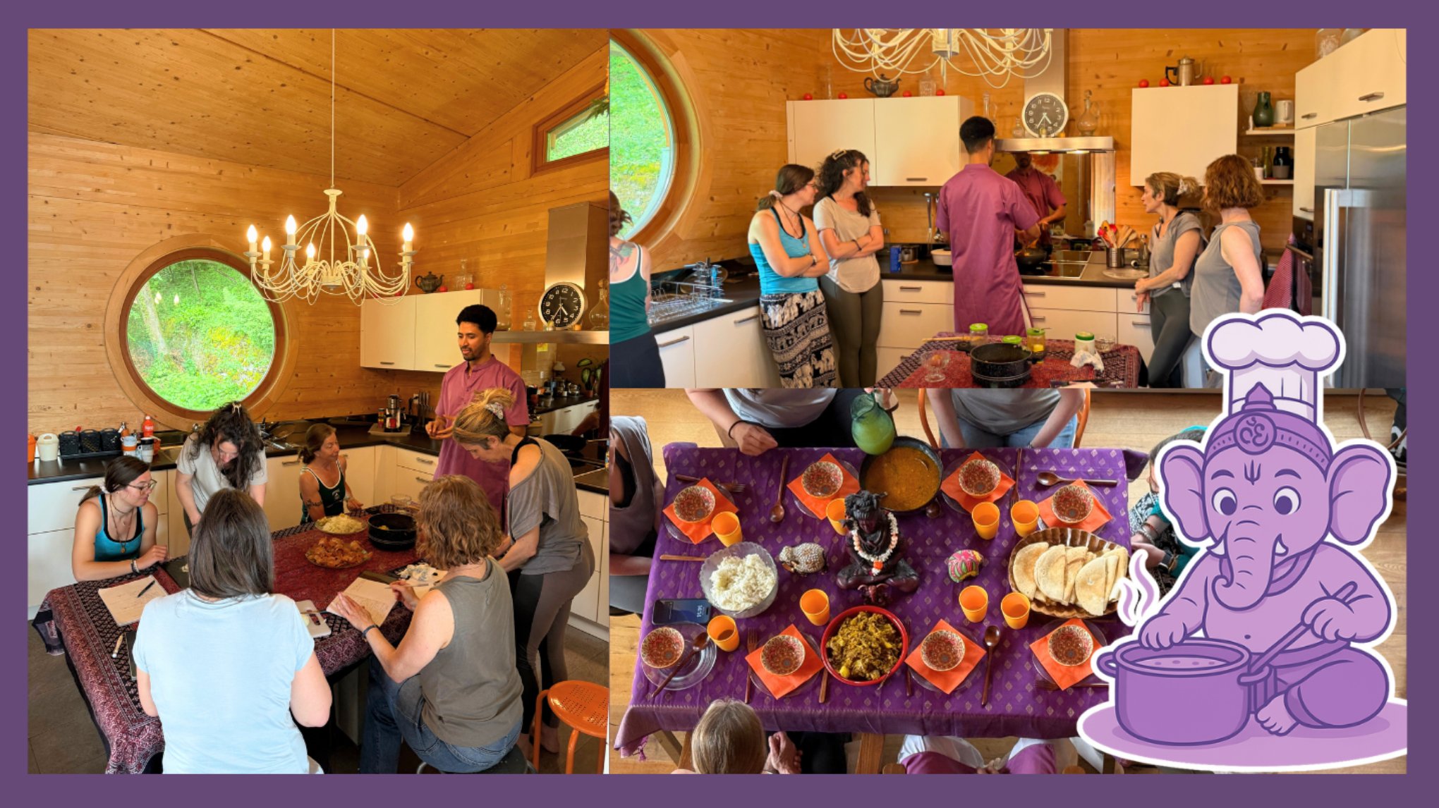 👨🏽‍🍳 Indian Cooking Class and Lunch 🍅 Pongal, Masala Chaï & Veg Pakoras