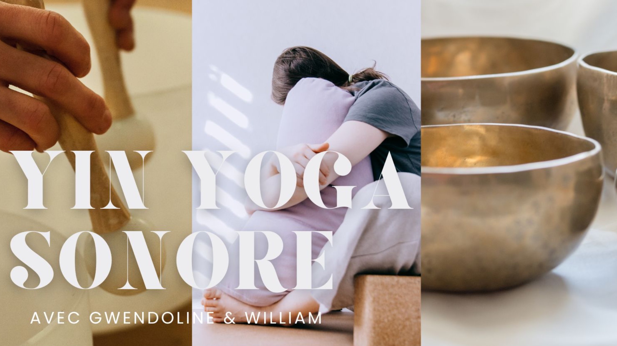 Yin Yoga Sonore avec William & Gwendoline