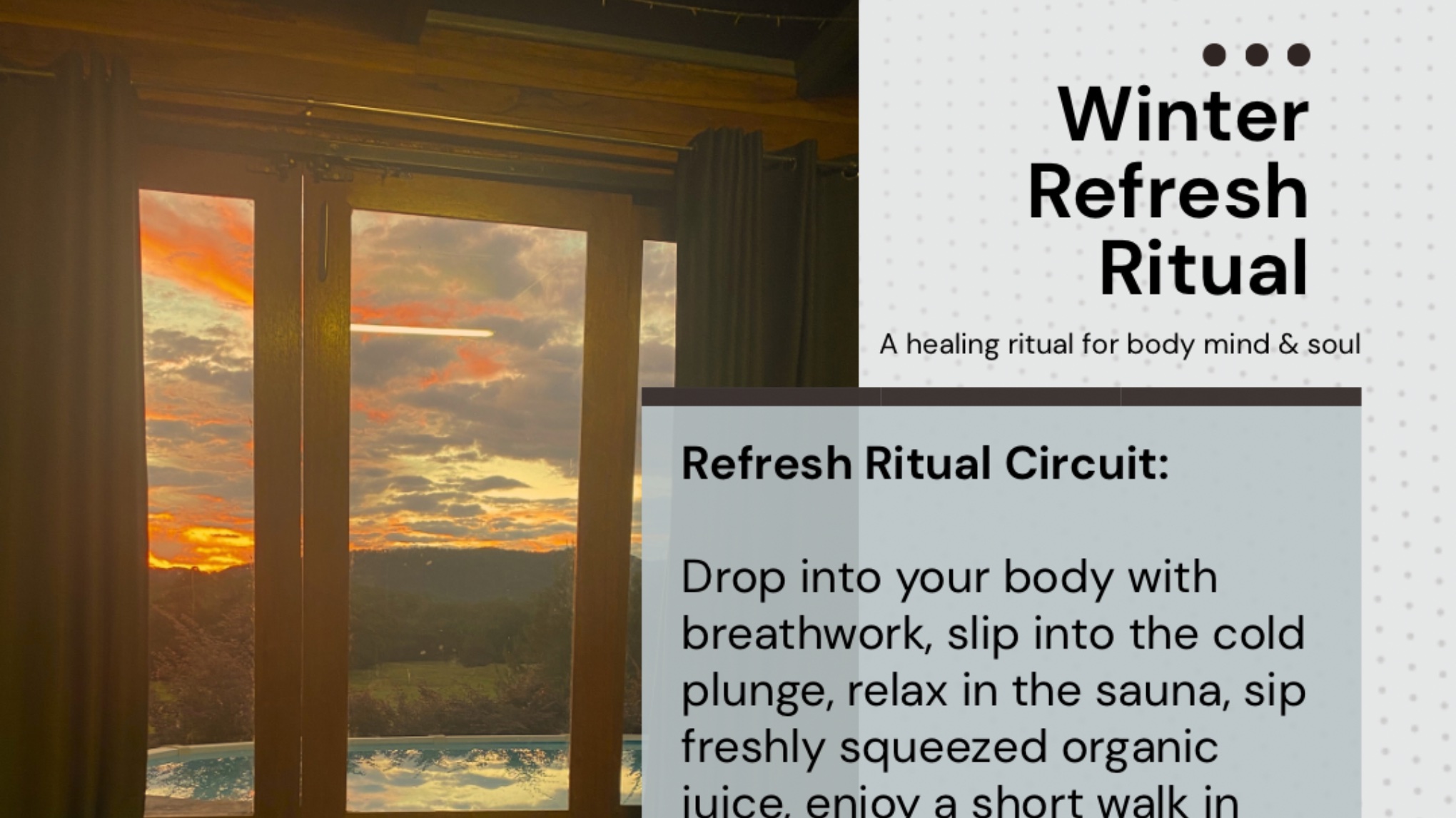 Winter Refresh Ritual