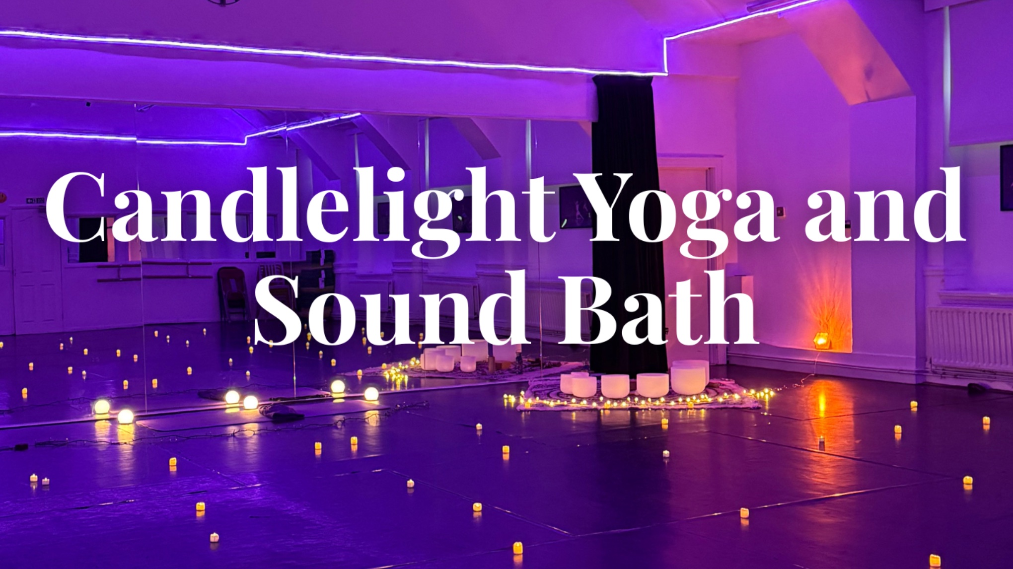 🕯️Candlelight Restorative Aroma Yoga + Sound Bath. Bexleyheath