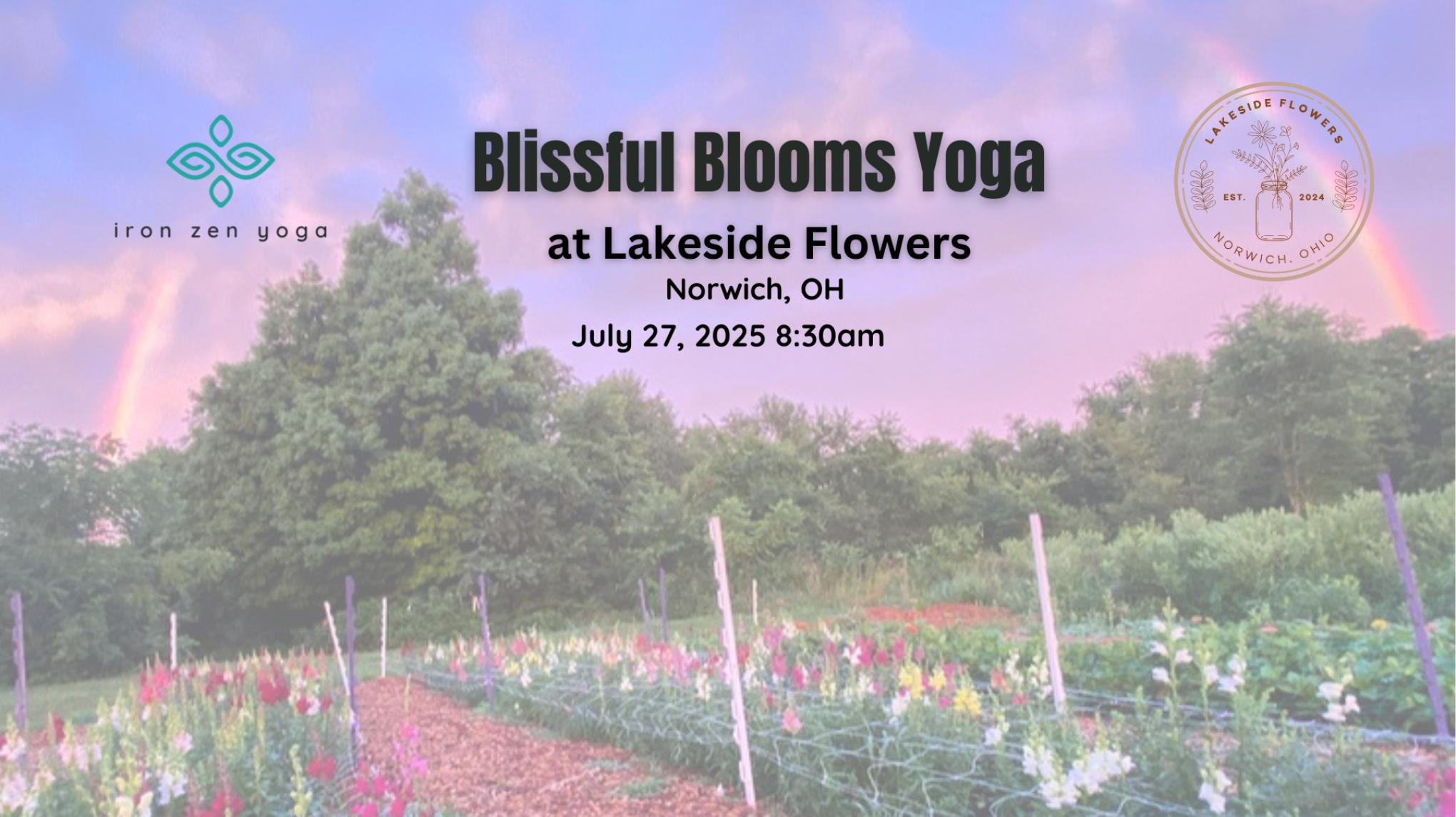 Blissful Blooms Yoga