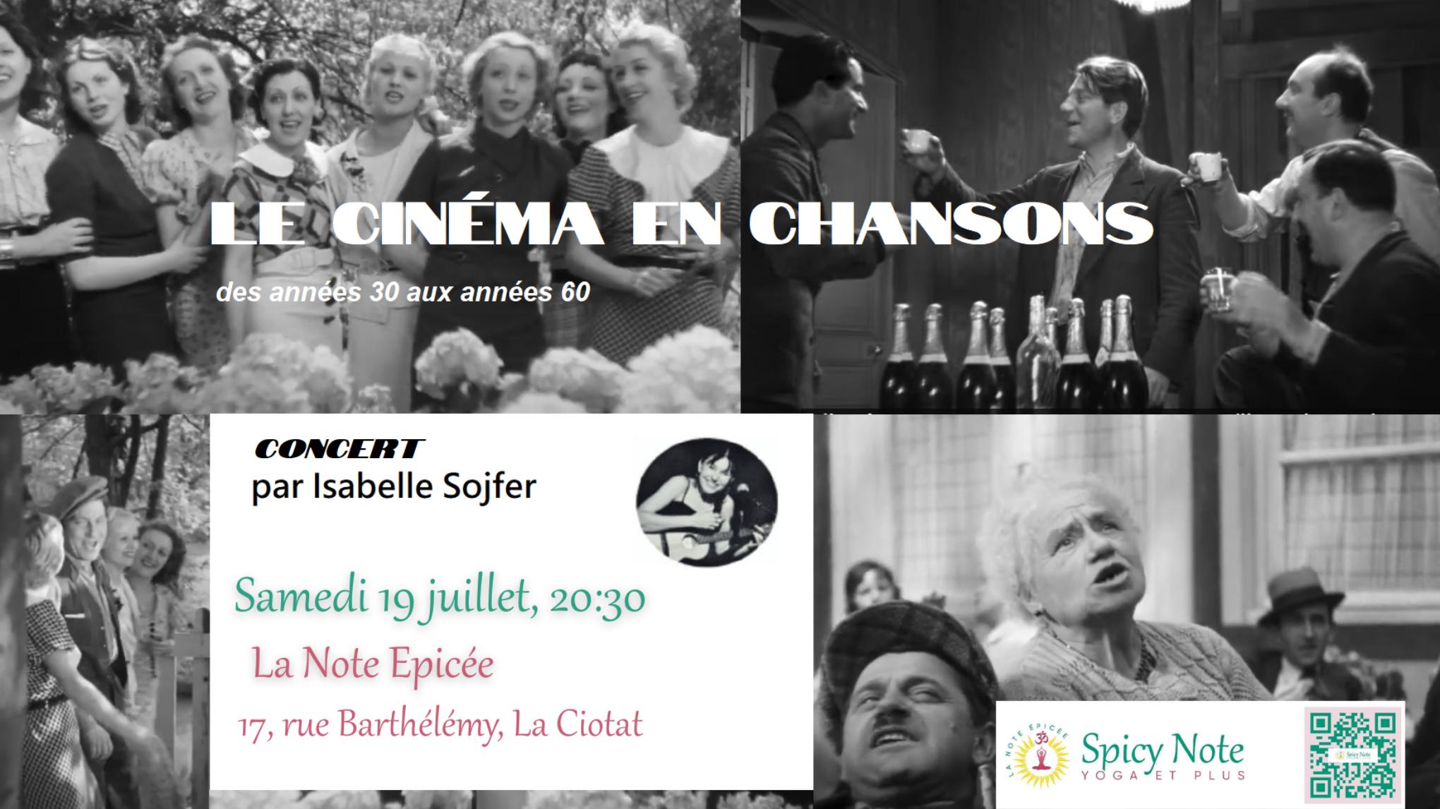 Le cinéma en chansons