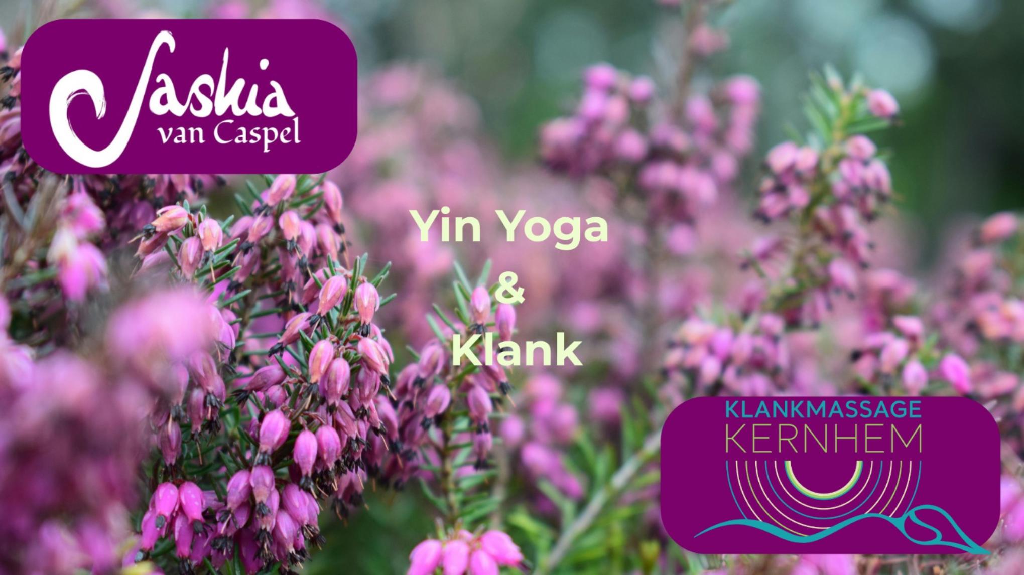 ZOMERHEIDE KLANKCONCERT MET YINYOGA €45