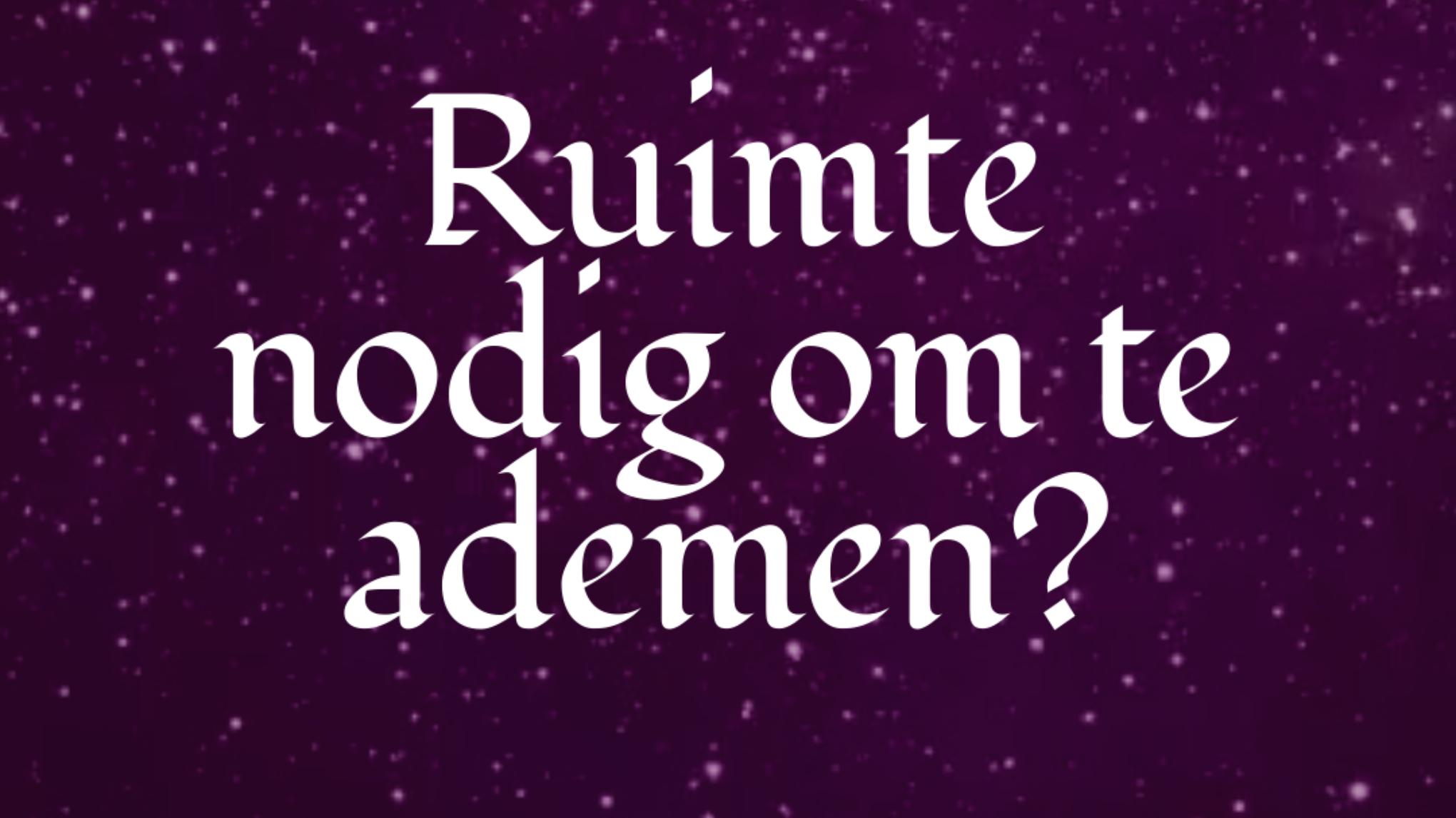 VOL! Ademsessie BRTT&TRB €55