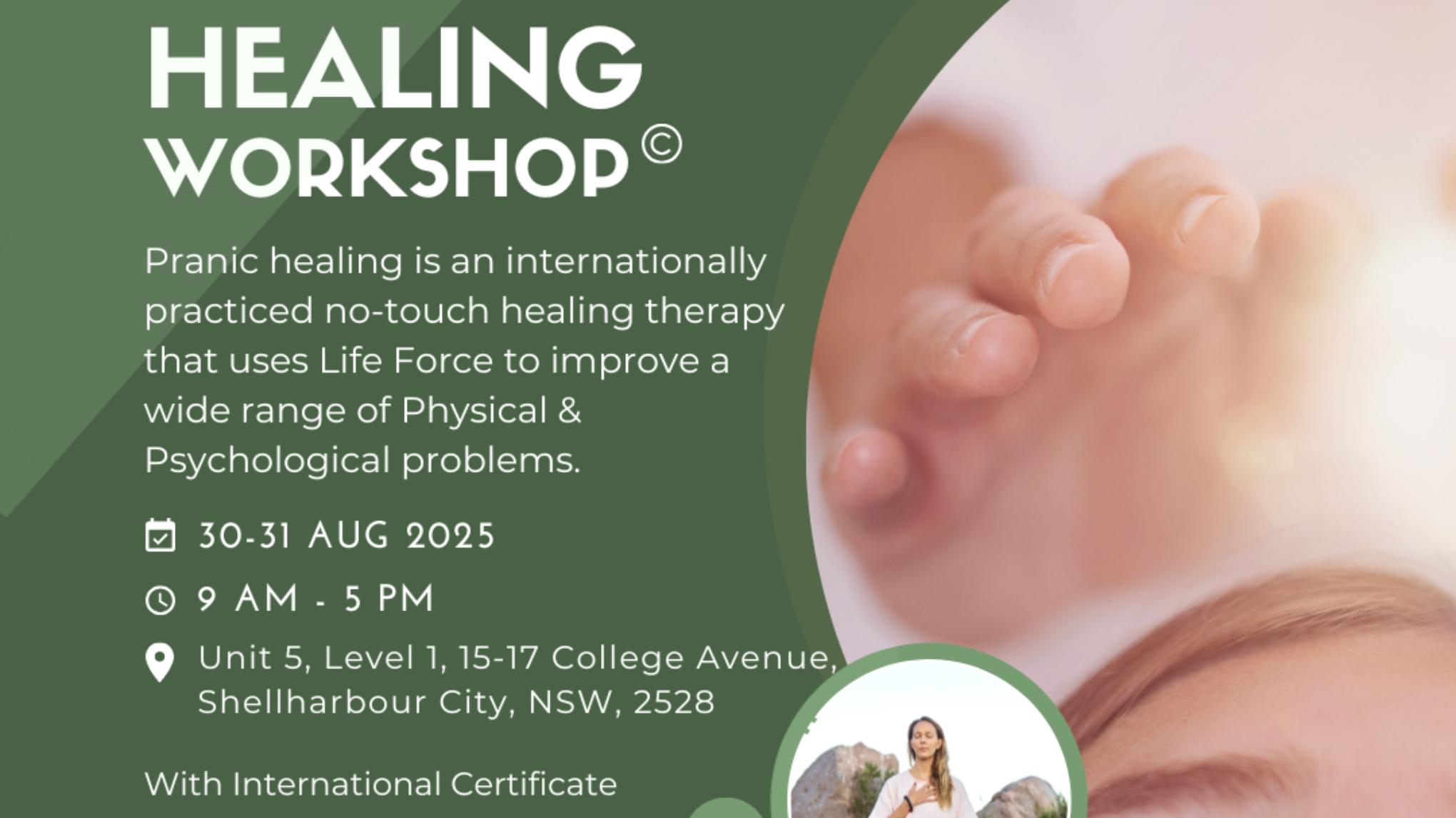 Pranic Healing, Level 1, Saturday 10am - 6pm, Sunday 9am - 5 pm