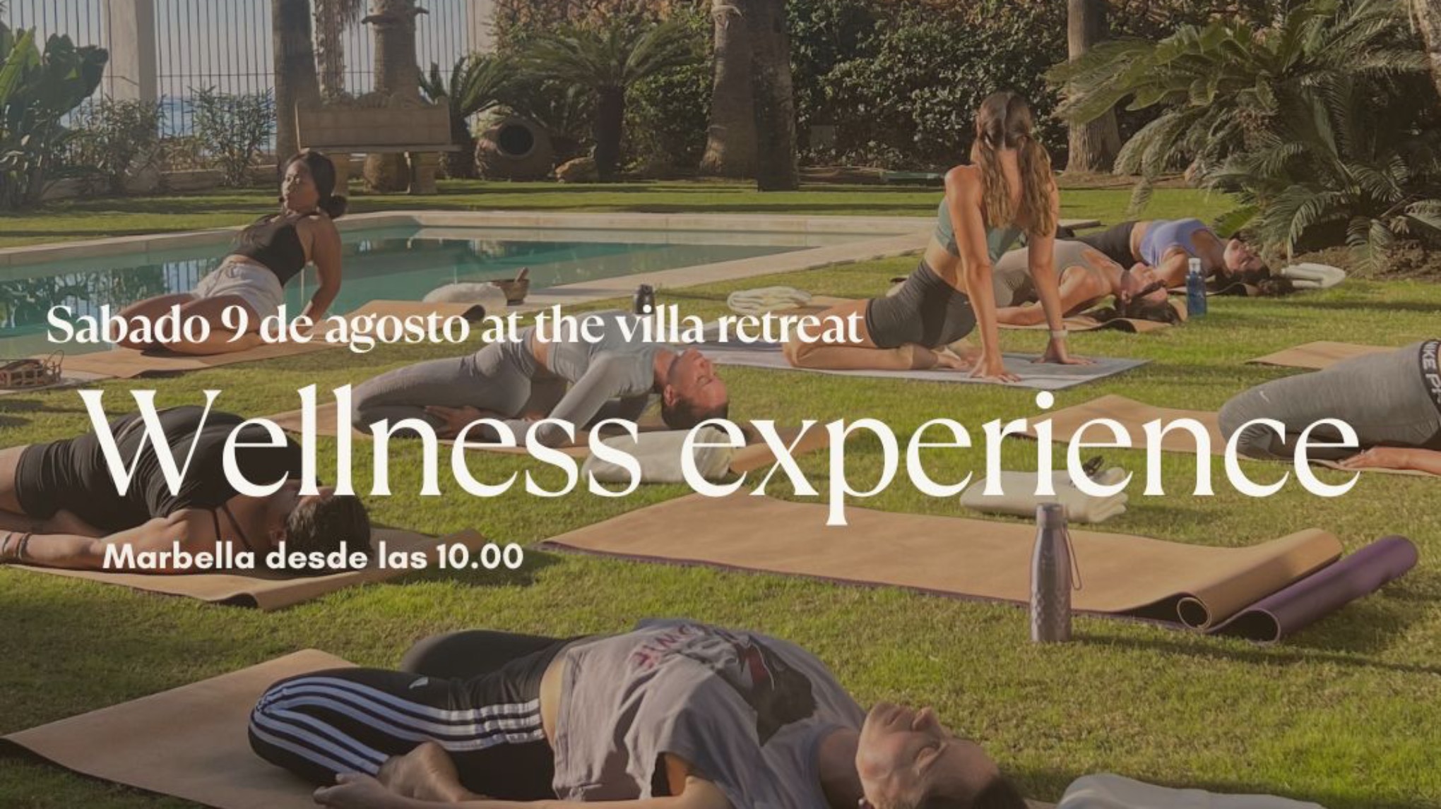 Wellness experience retreat 9/8