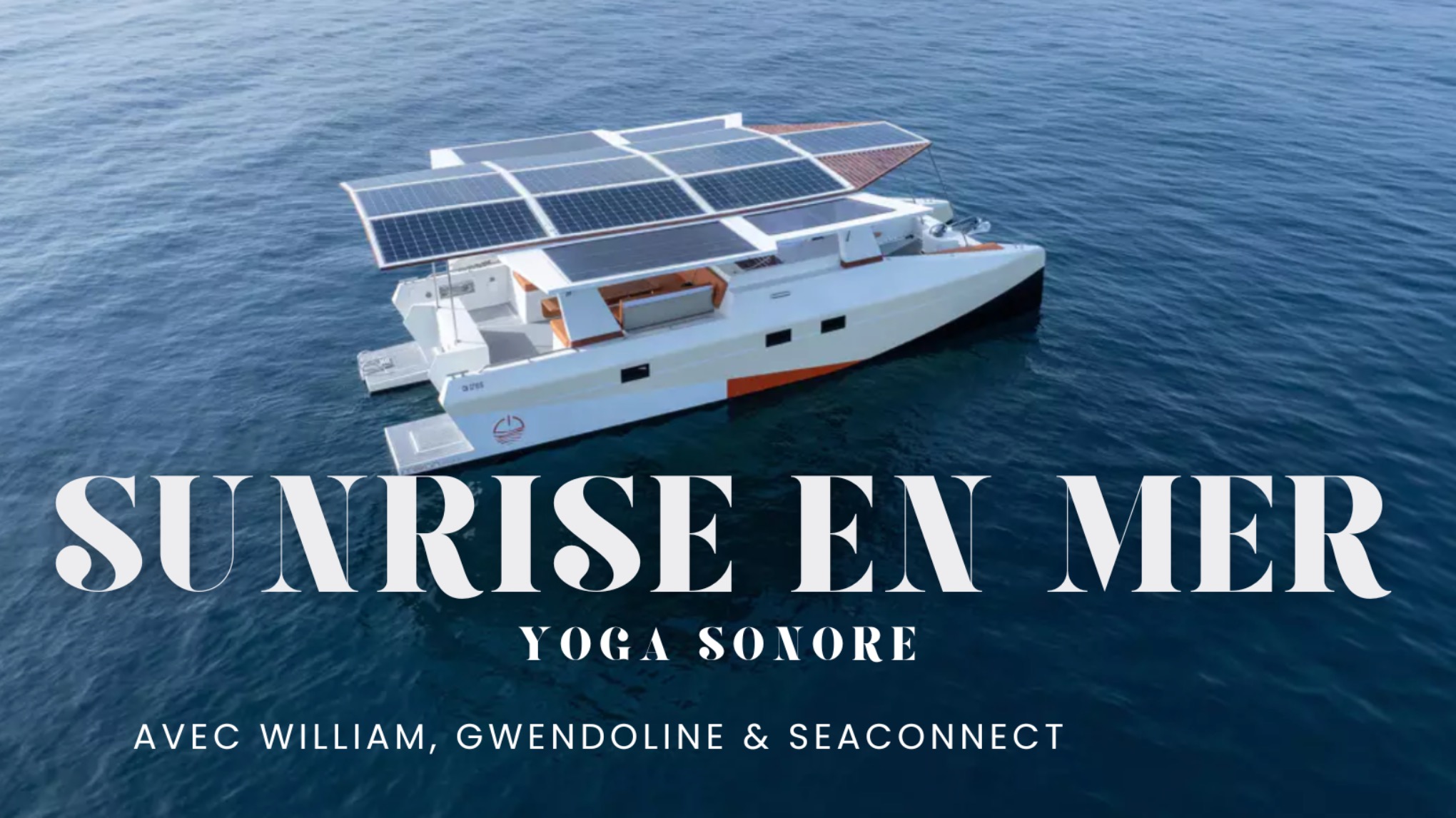 Sunrise en Mer • Yoga Sonore • Avec William, Gwendoline & Seaconnect