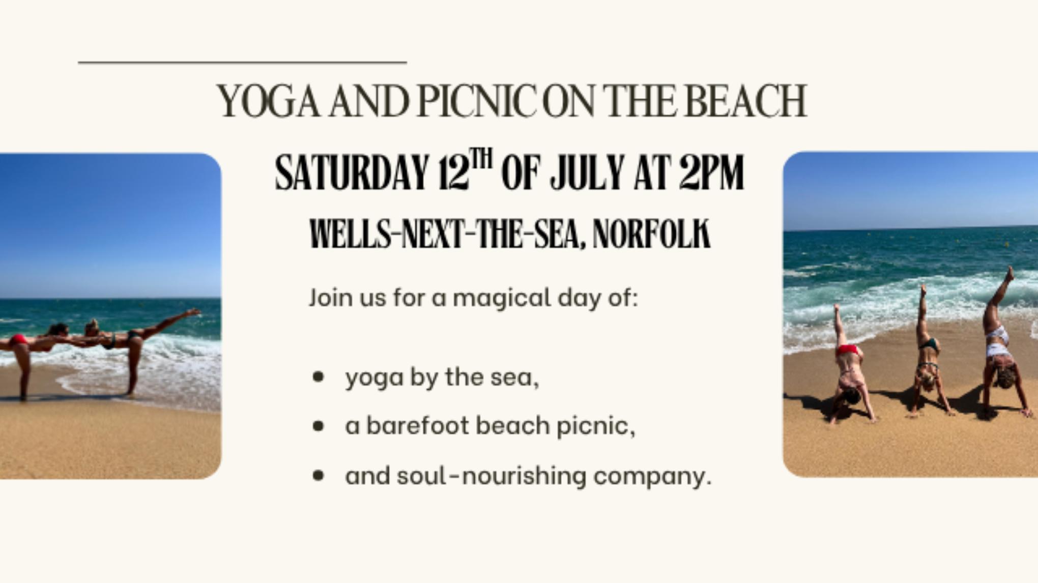 Yoga and Picnic On The Beach!