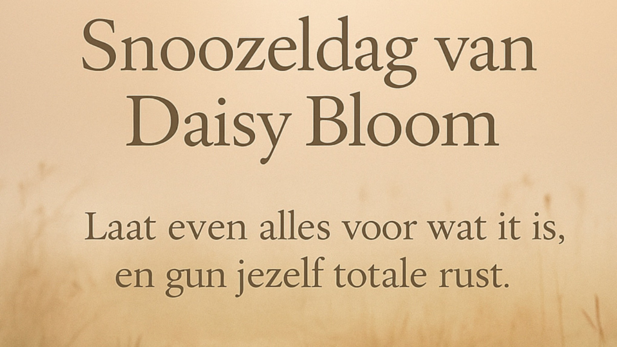 Snoozeldag met 2 klankreizen