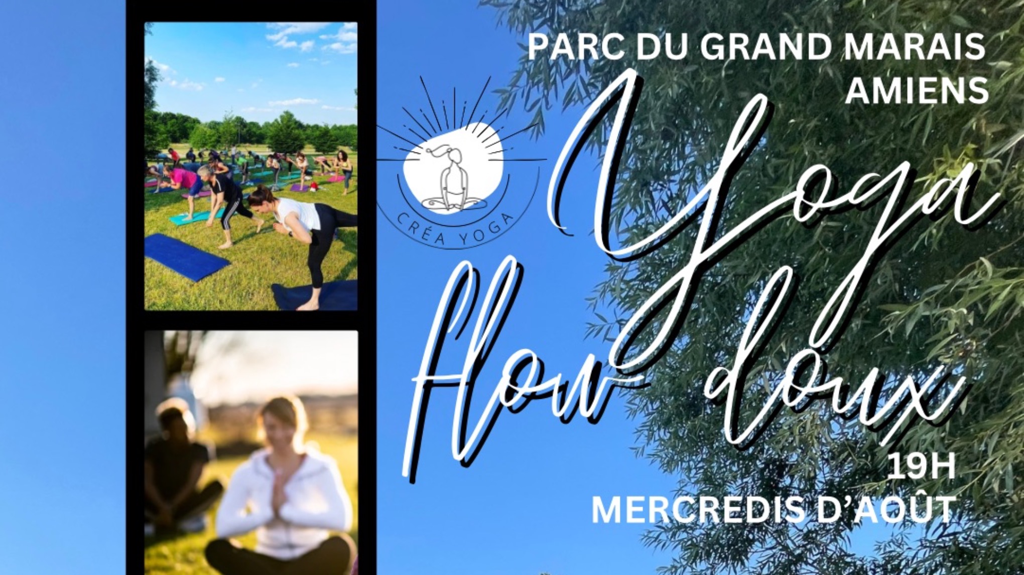 Yoga flow doux au parc