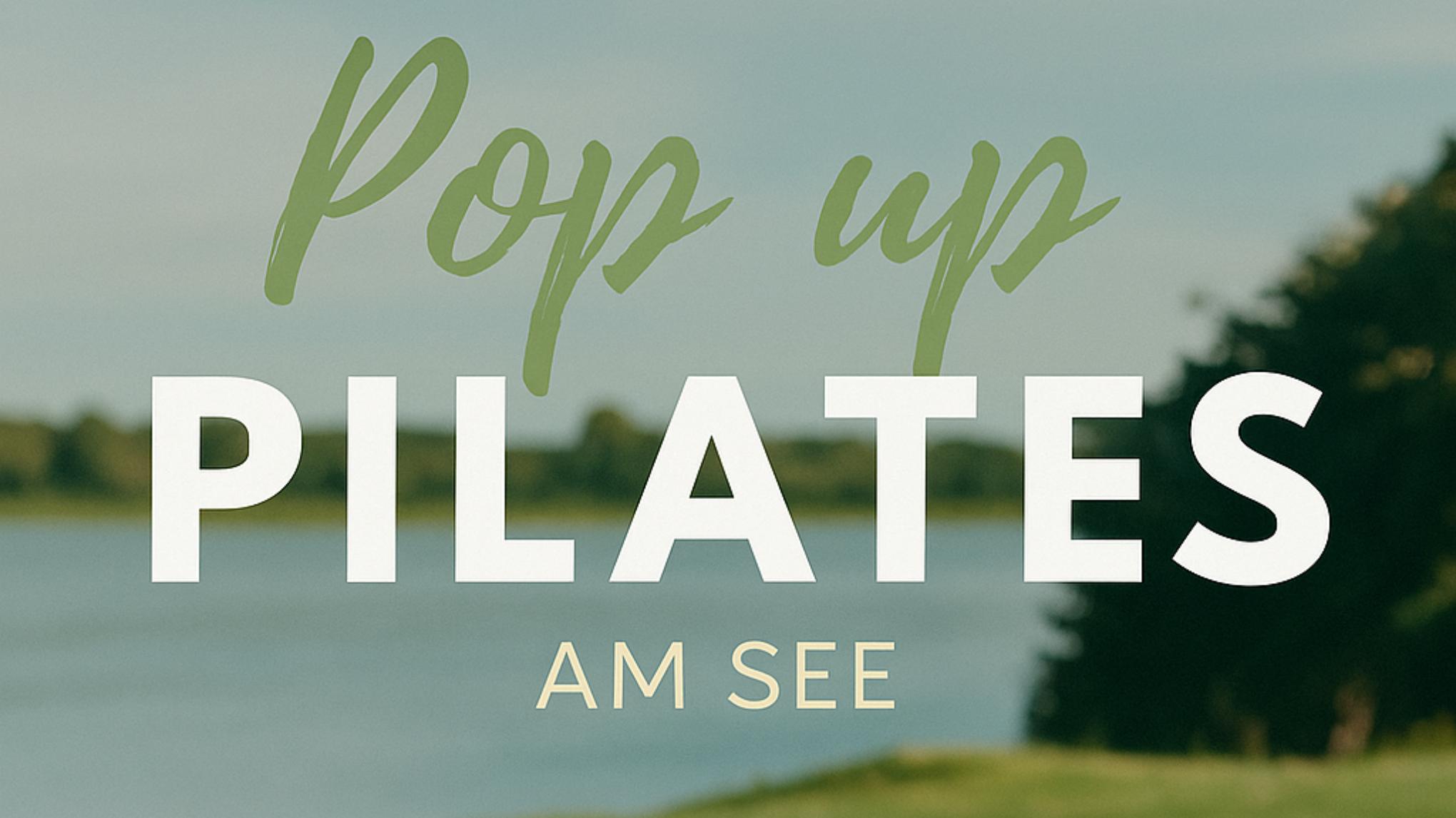 Pop Up Pilates am See