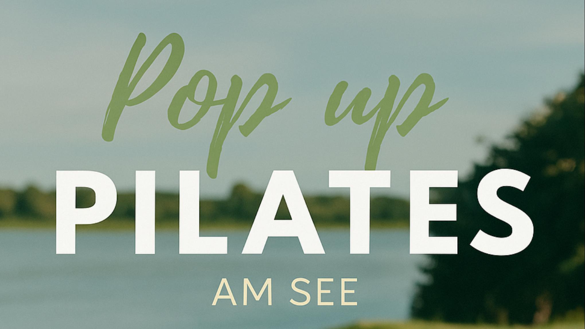 Pop Up Pilates am See - ABGESAGT. Nachholtermin wird bekanntgegeben