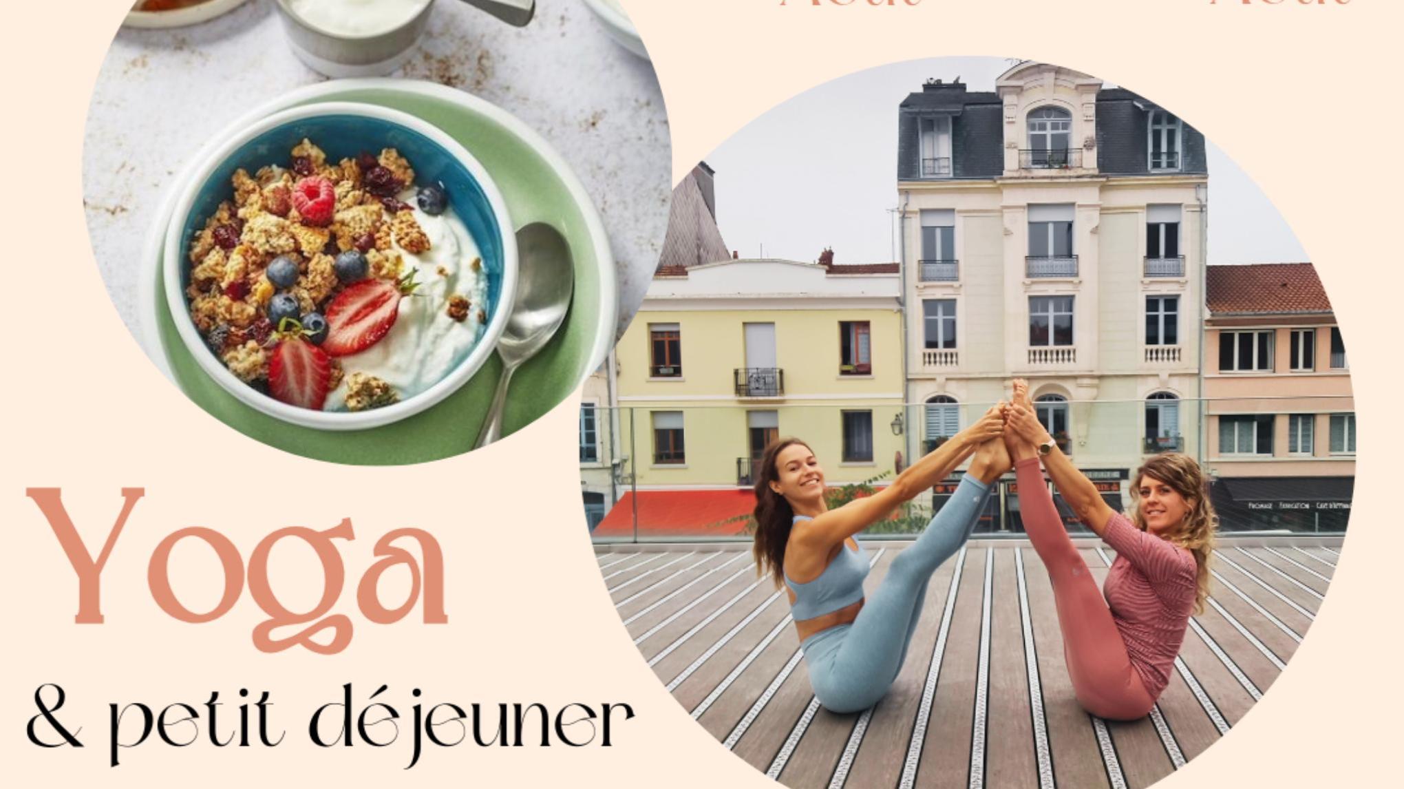 YOGA & PETIT DEJEUNER SUR LA TERRASSE DES HALLES DE PAU