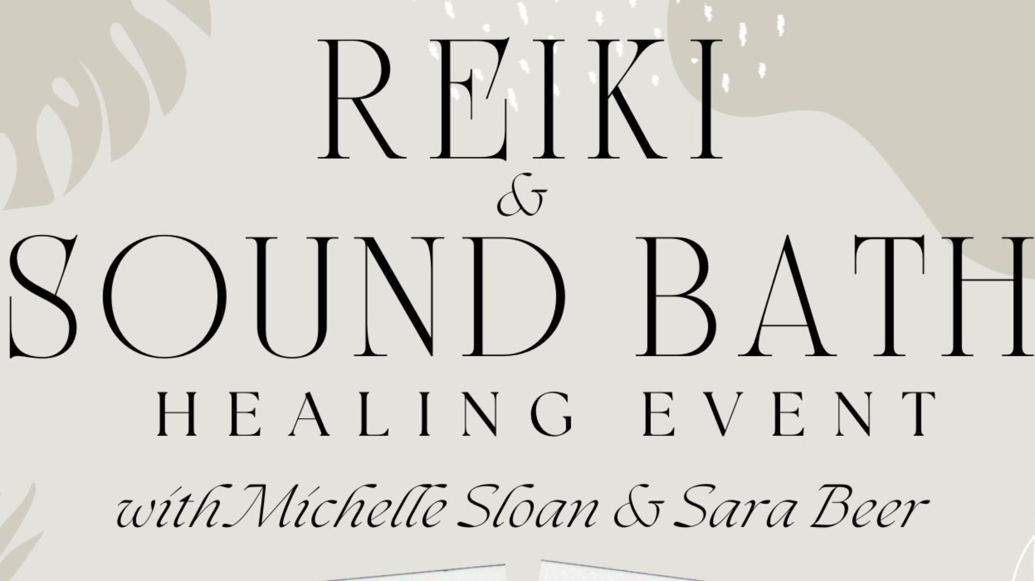 Reiki & Sound Bath