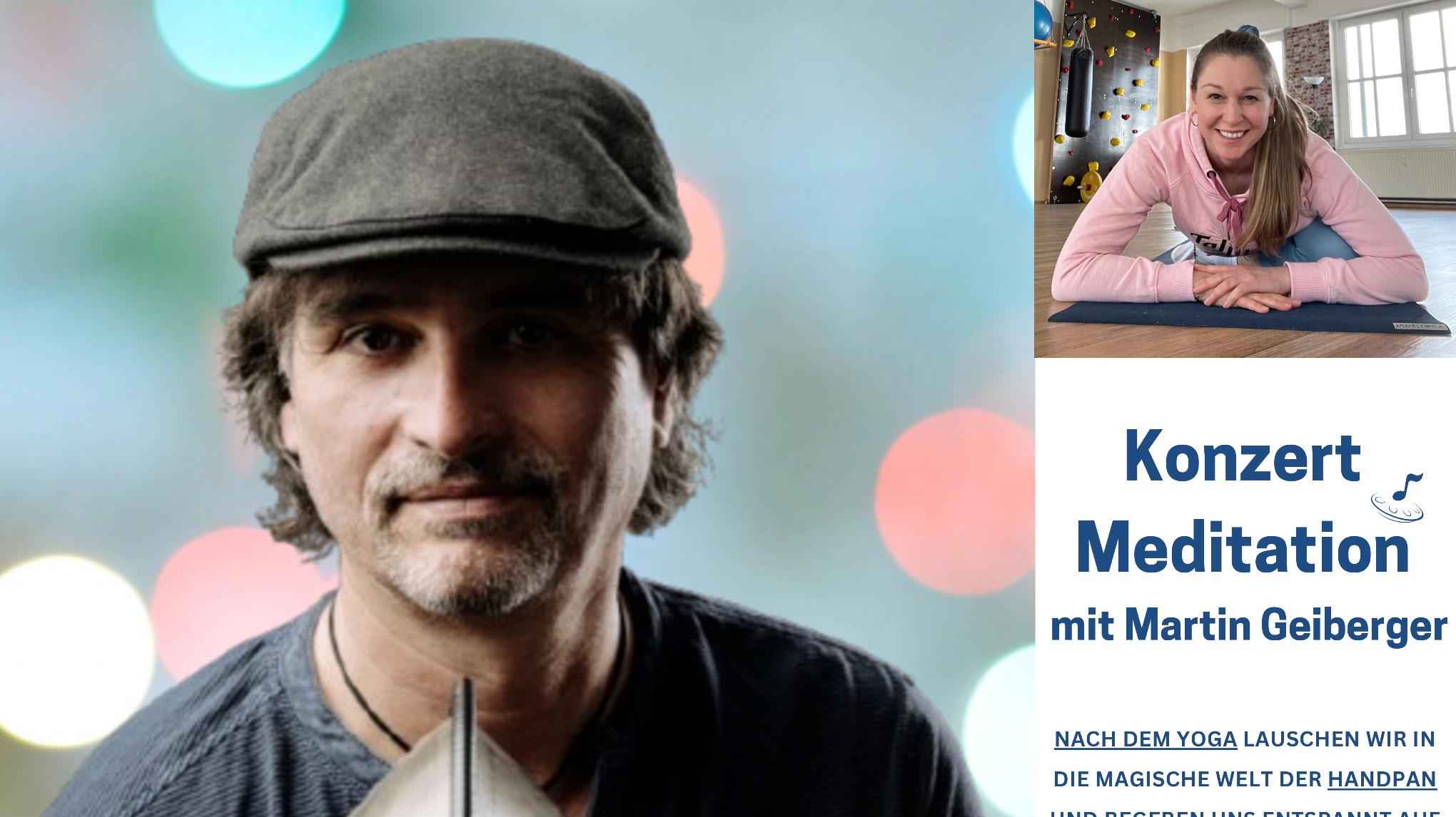 YOGA mit Steffie & HANDPAN Konzert mit Martin