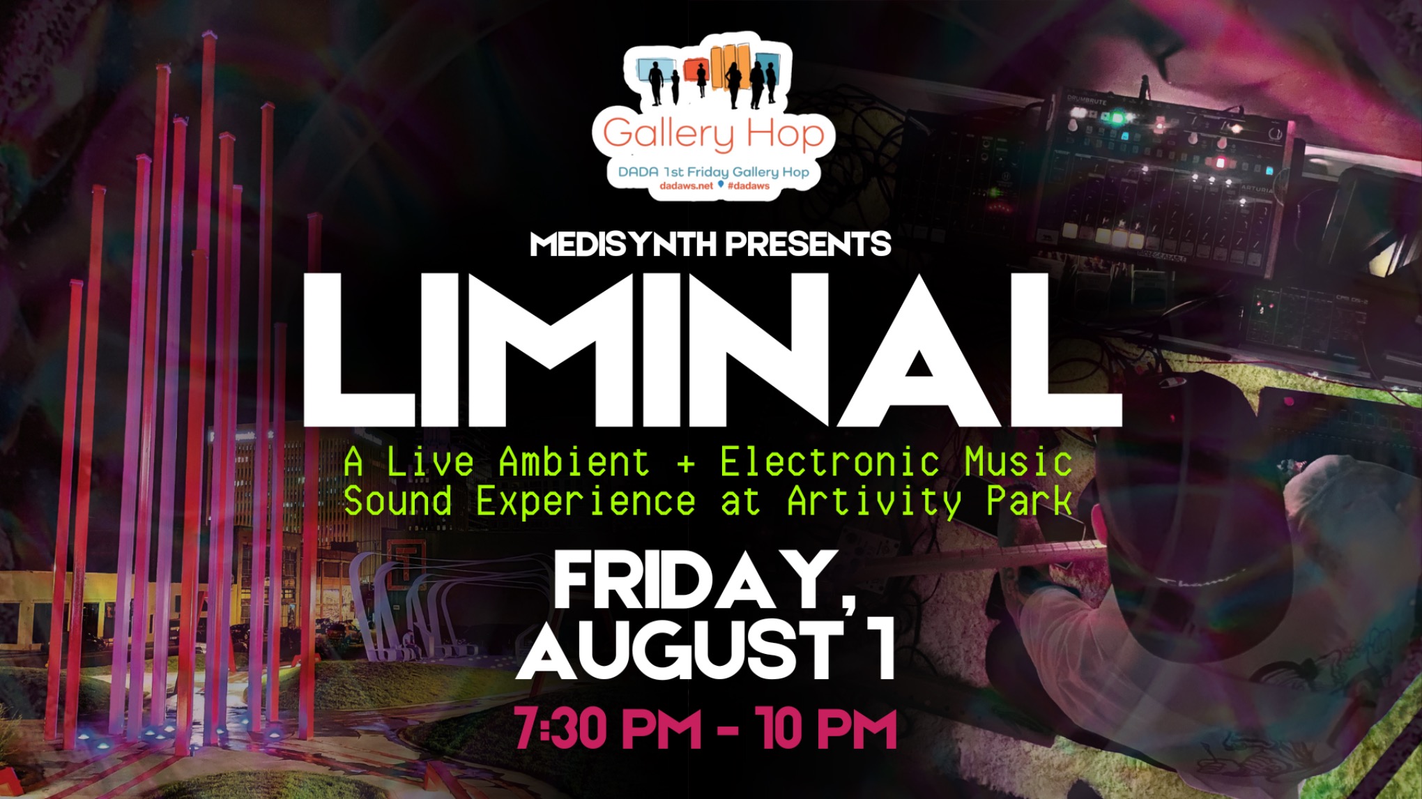WEATHER UPDATE—LIMINAL: A Live Ambient + Electronic Music Sound Experience