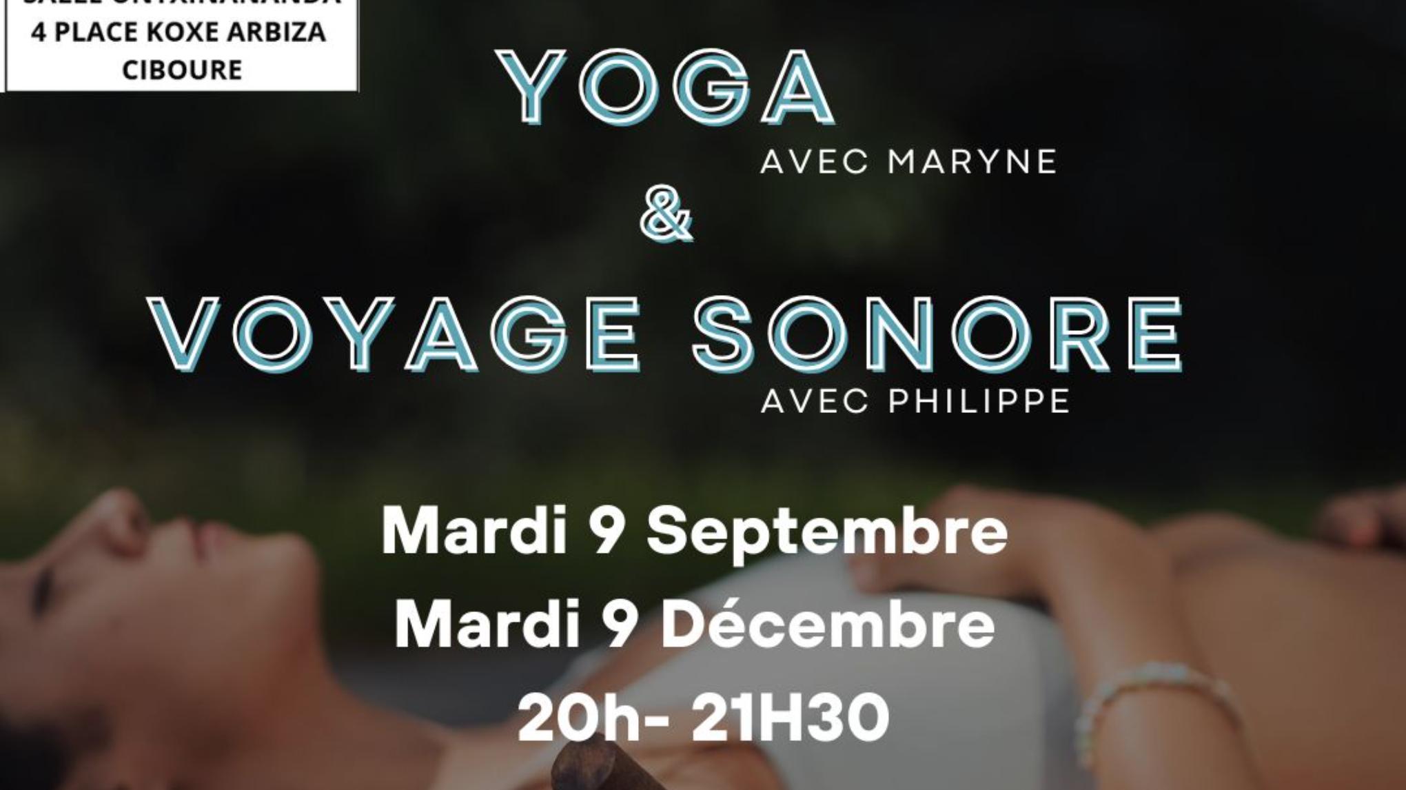 Yoga et voyage sonore avec Philippe