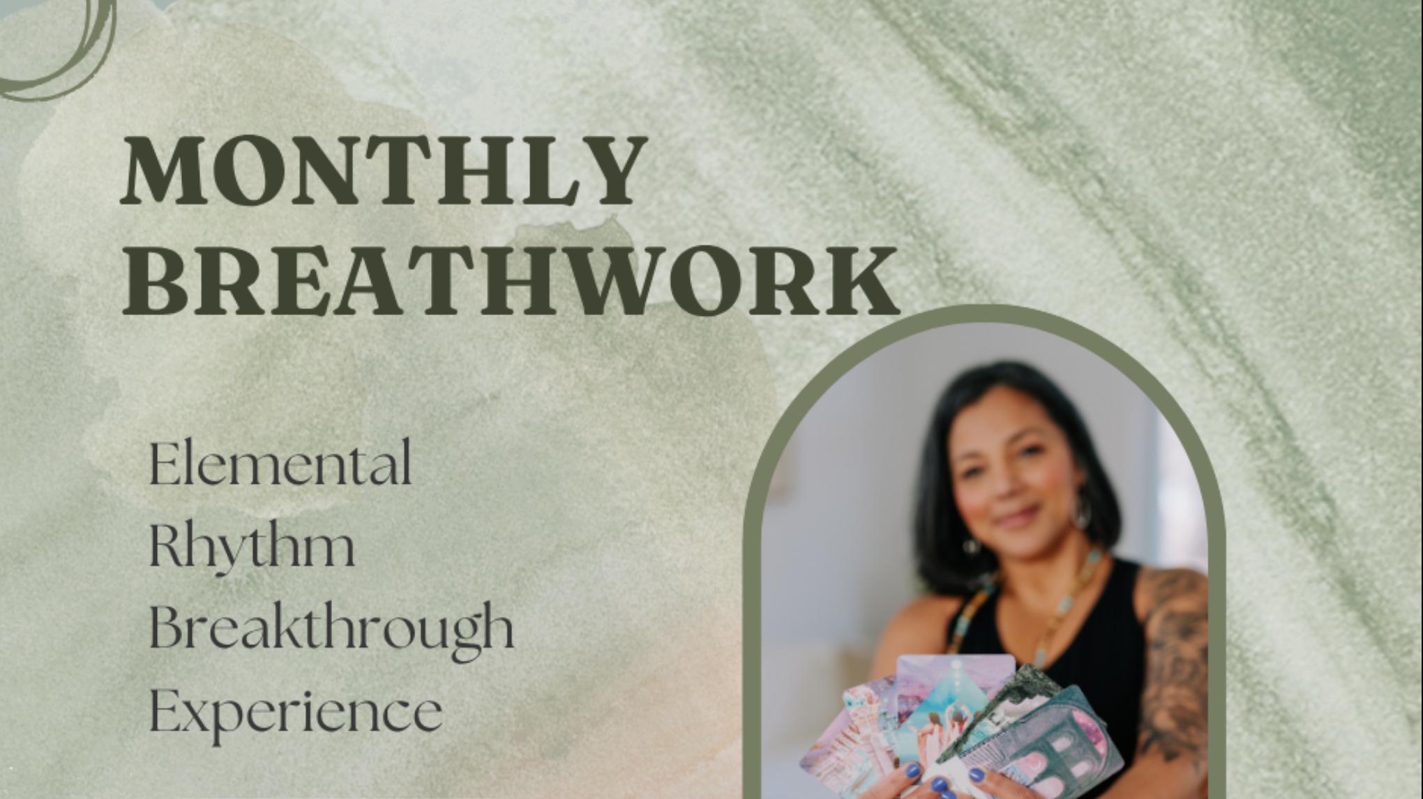 🍃Elemental Rhythm Breakthrough Breathwork Experience with Rita✨