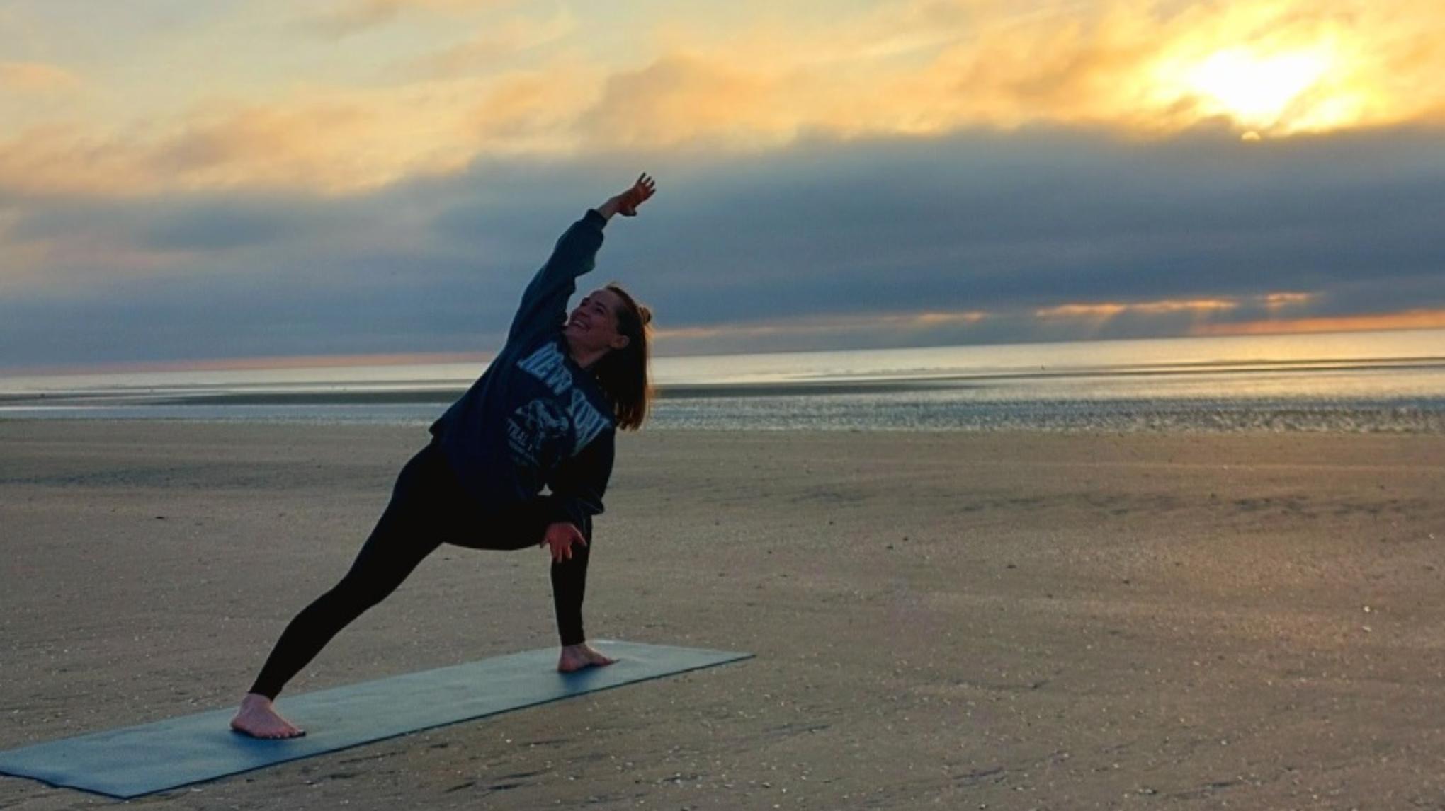 Sunrise Yoga Bettystown Beach